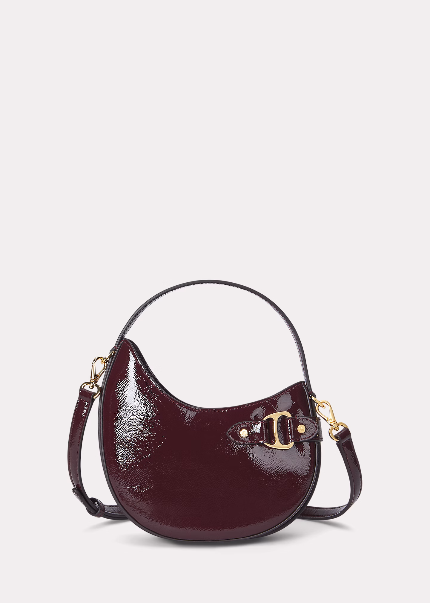 Kleine Umhängetasche Tasha aus Lackleder - RALPH LAUREN OUTLET