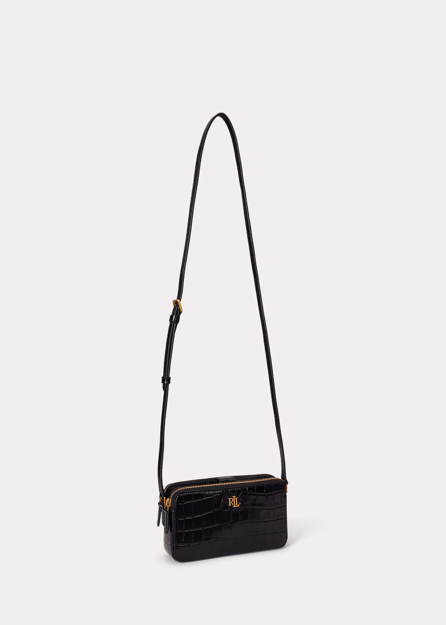 Brieftasche Witley mit Krokoprägung - RALPH LAUREN OUTLET