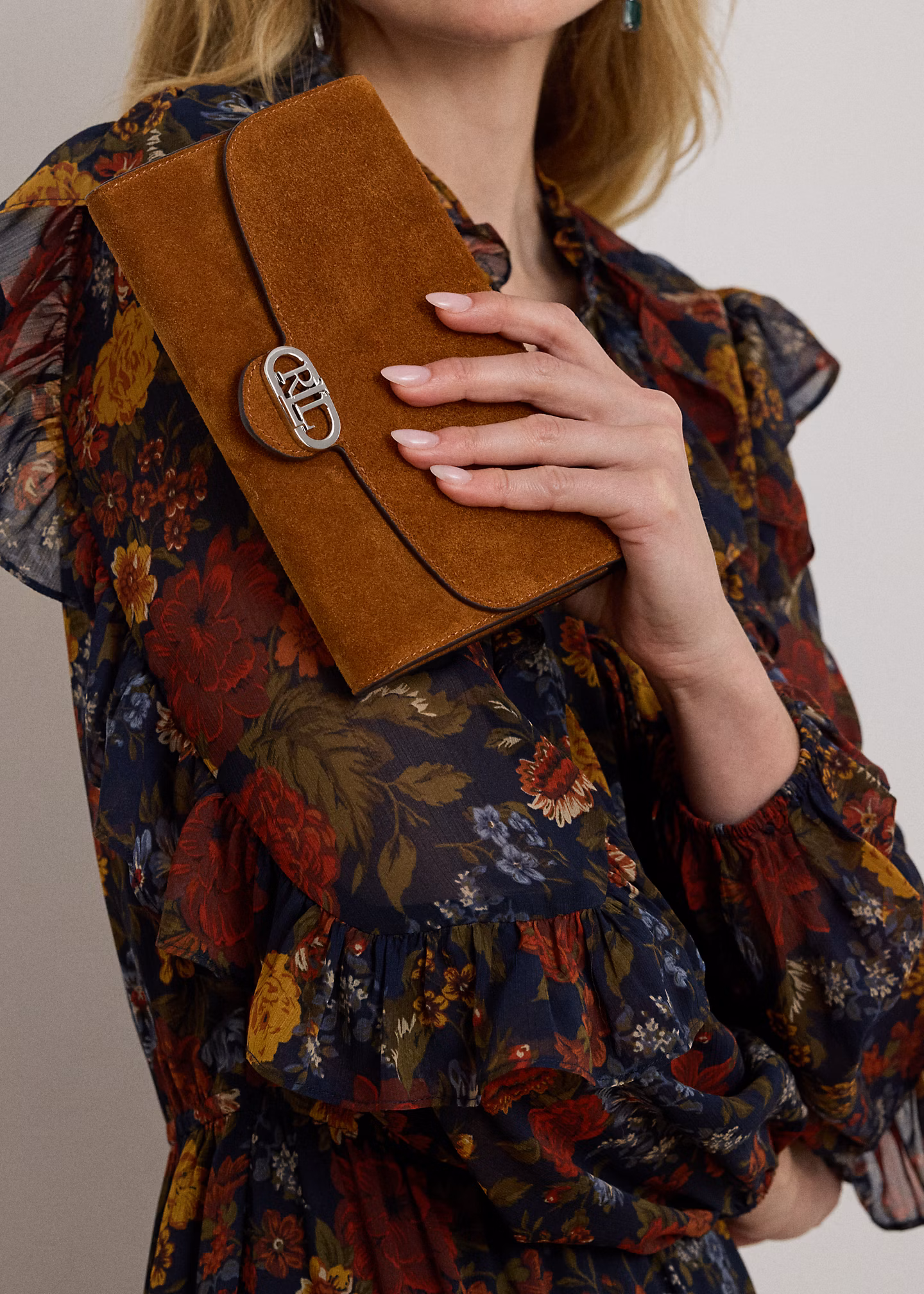 Suede Medium Adair Crossbody - RALPH LAUREN OUTLET