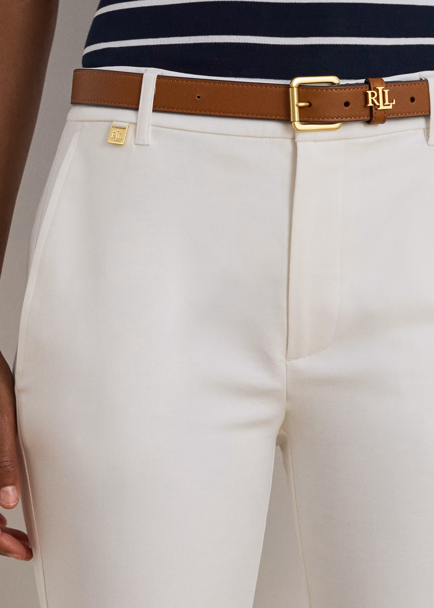 Stretchhose aus einer Baumwollmischung - RALPH LAUREN OUTLET
