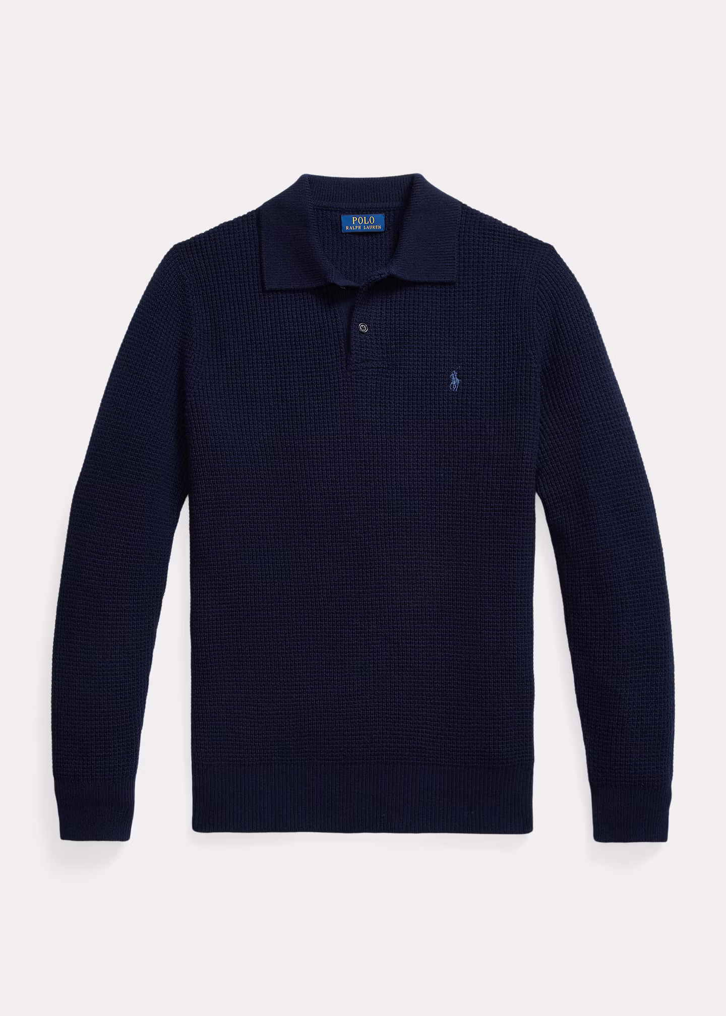 Strukturierter Pullover mit Polokragen - RALPH LAUREN OUTLET