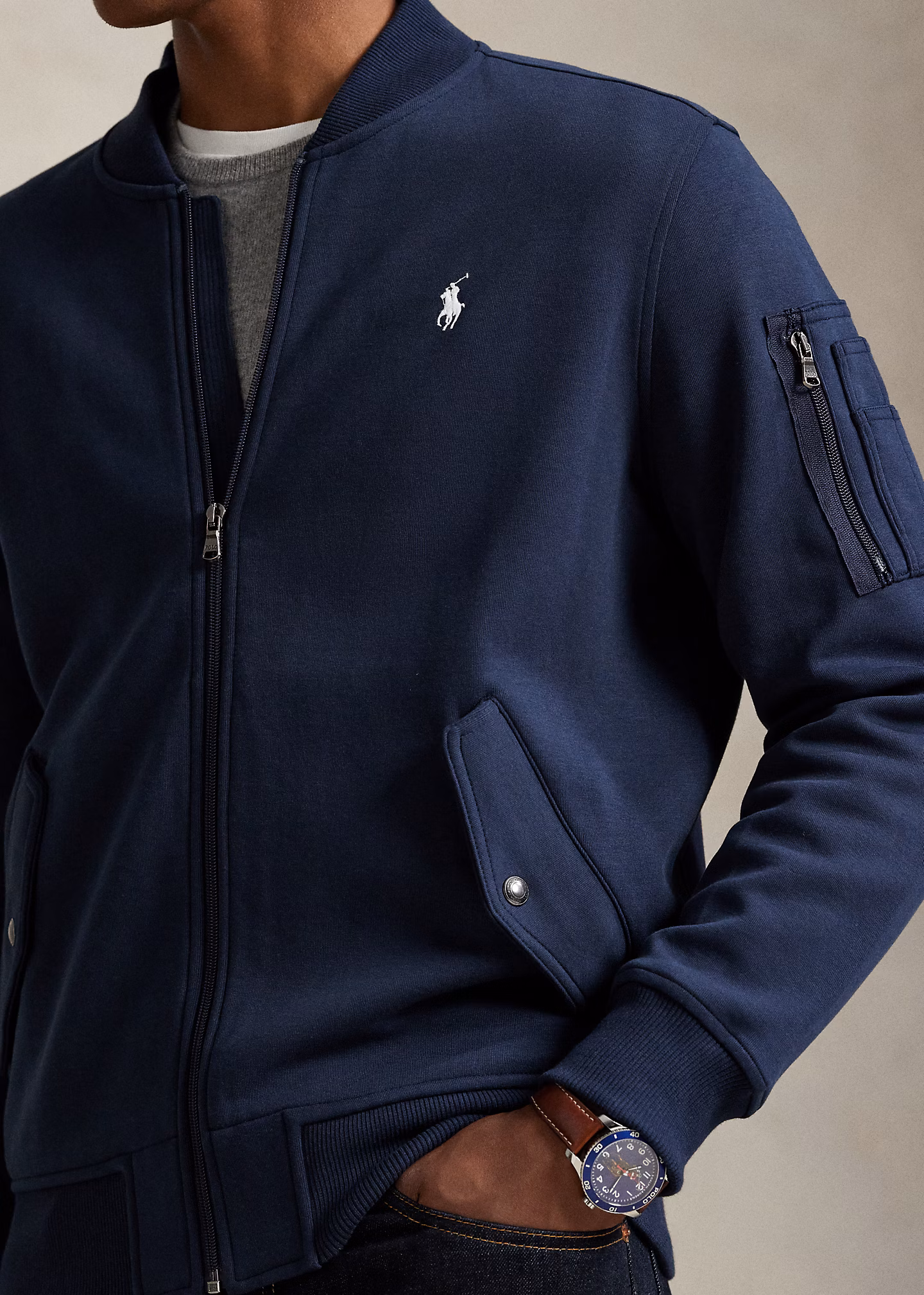 Doppellagige Bomberjacke - RALPH LAUREN OUTLET