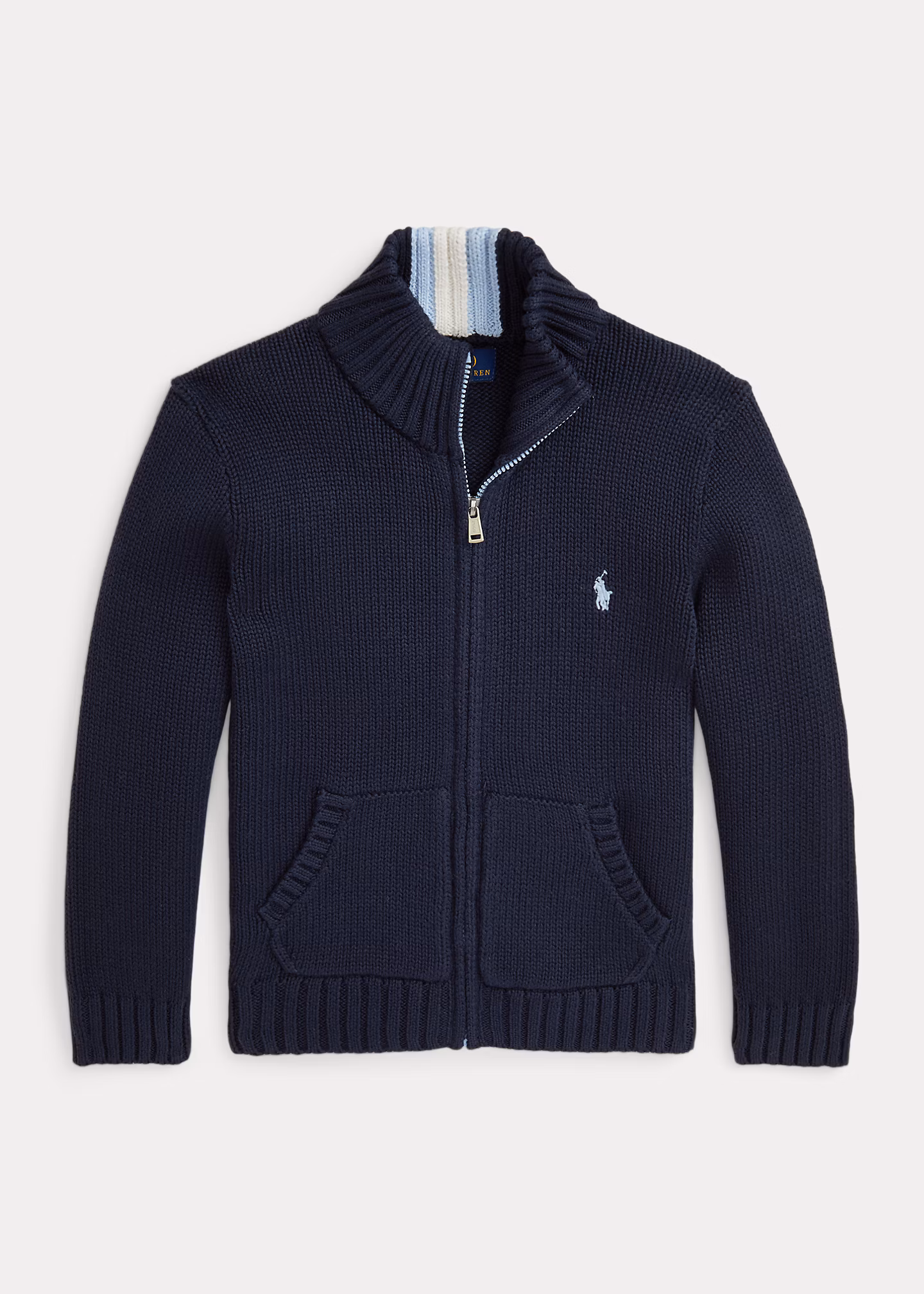 Baumwolljacke mit Reißverschluss - RALPH LAUREN OUTLET