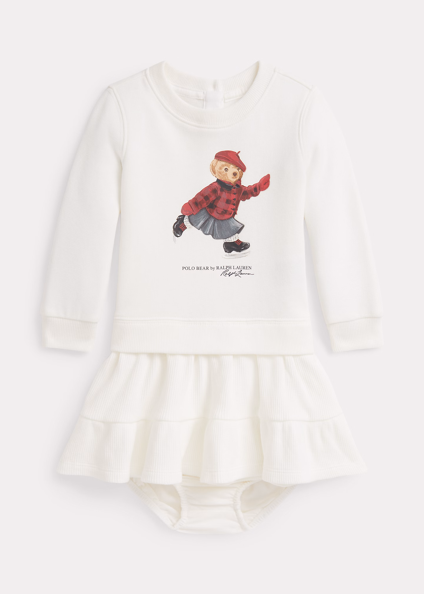 Fleecekleid und Höschen mit Polo Bear - RALPH LAUREN OUTLET