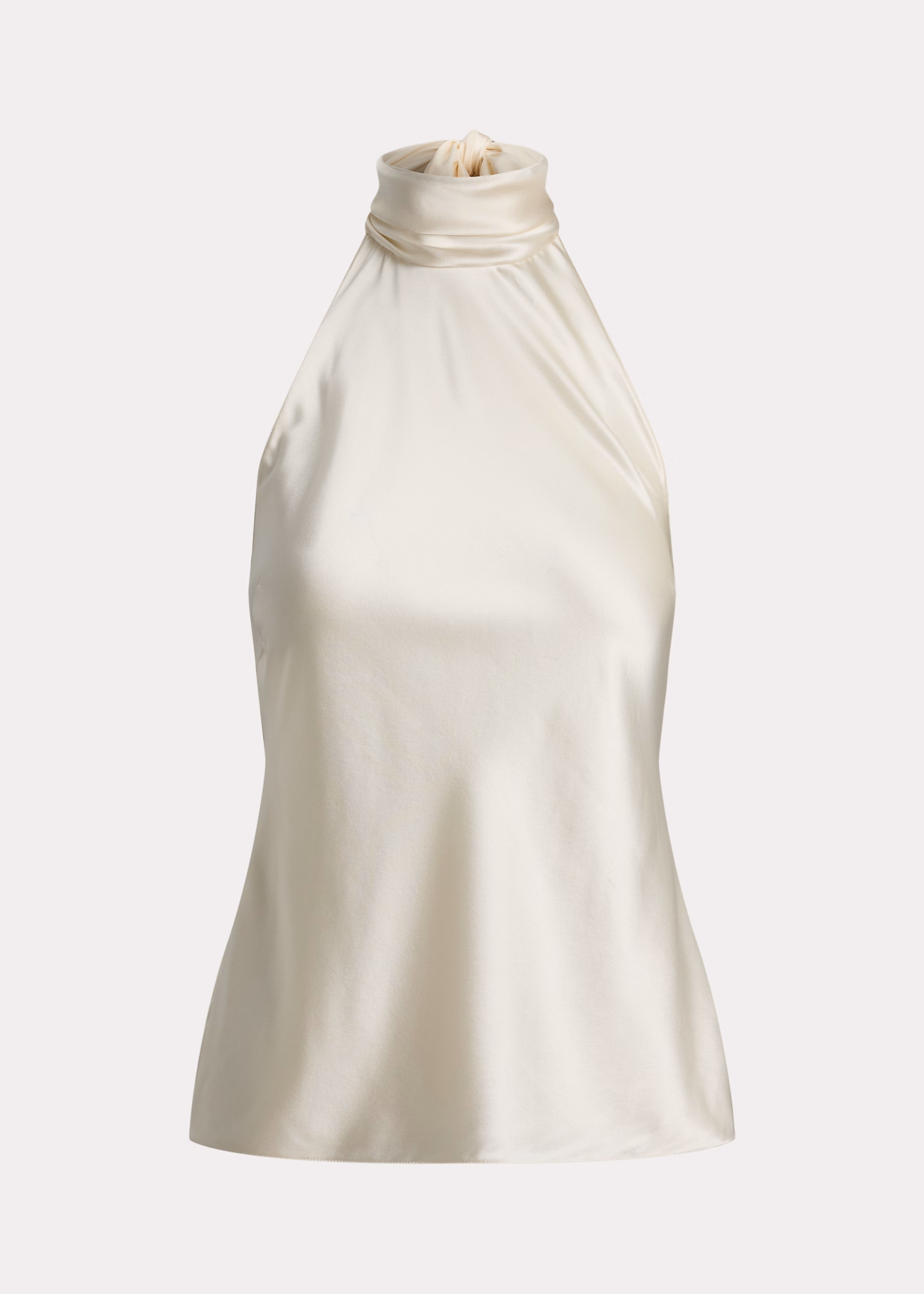 Stretch-Seidencharmeuse-Oberteil Chilton - RALPH LAUREN OUTLET