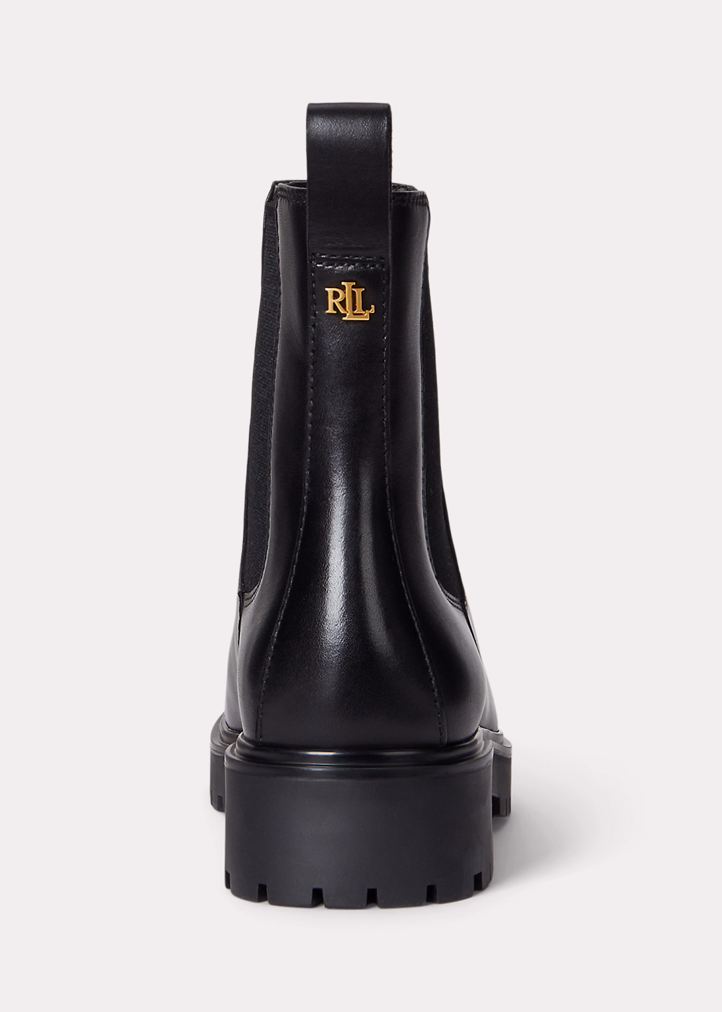 Stiefelette Allyson aus poliertem Leder - RALPH LAUREN OUTLET