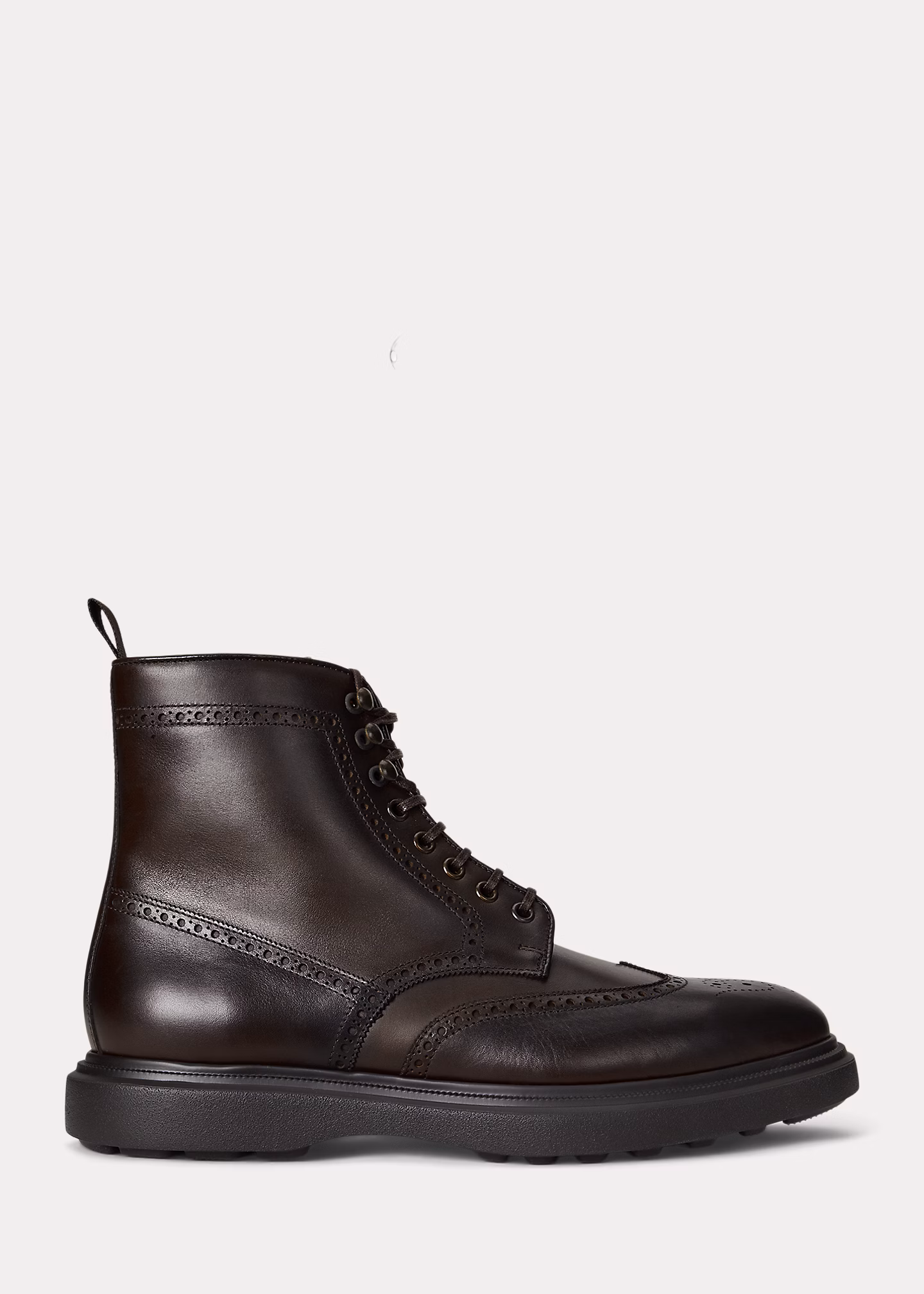 Fullbrogue-Stiefel Martelli aus Leder - RALPH LAUREN OUTLET