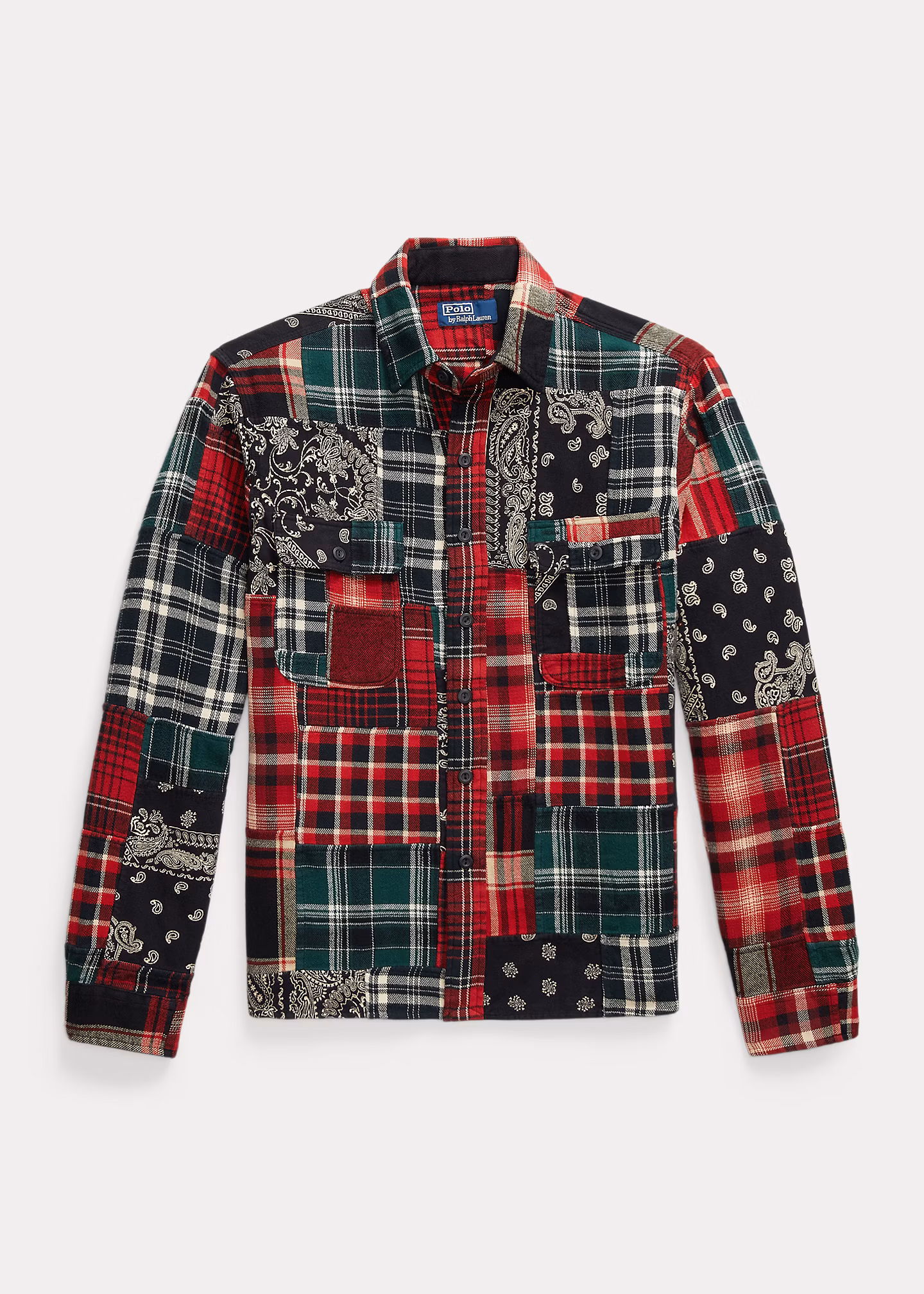 Classic-Fit Flanell-Arbeitshemd - RALPH LAUREN OUTLET