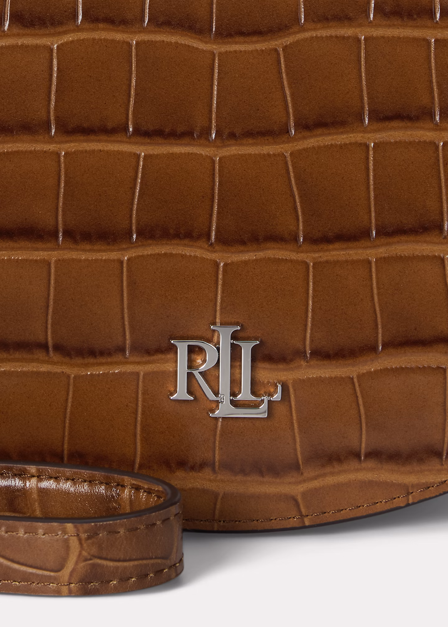 Umhängetasche Witley mit Krokodilprägung - RALPH LAUREN OUTLET