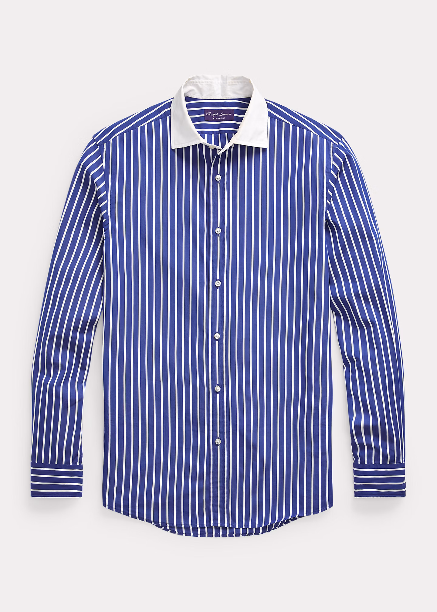 Gestreiftes Popelinehemd - RALPH LAUREN OUTLET