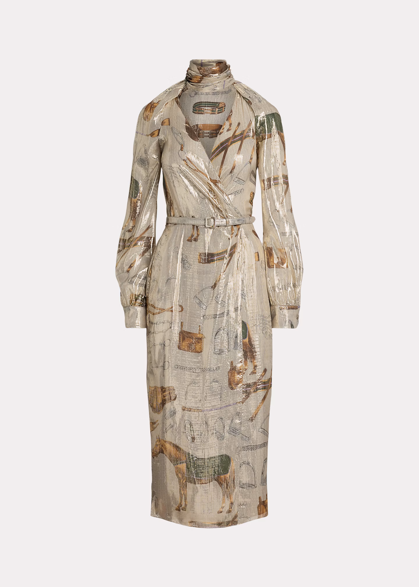 Frottee-Cocktailkleid mit Reitsportmotiv - RALPH LAUREN OUTLET