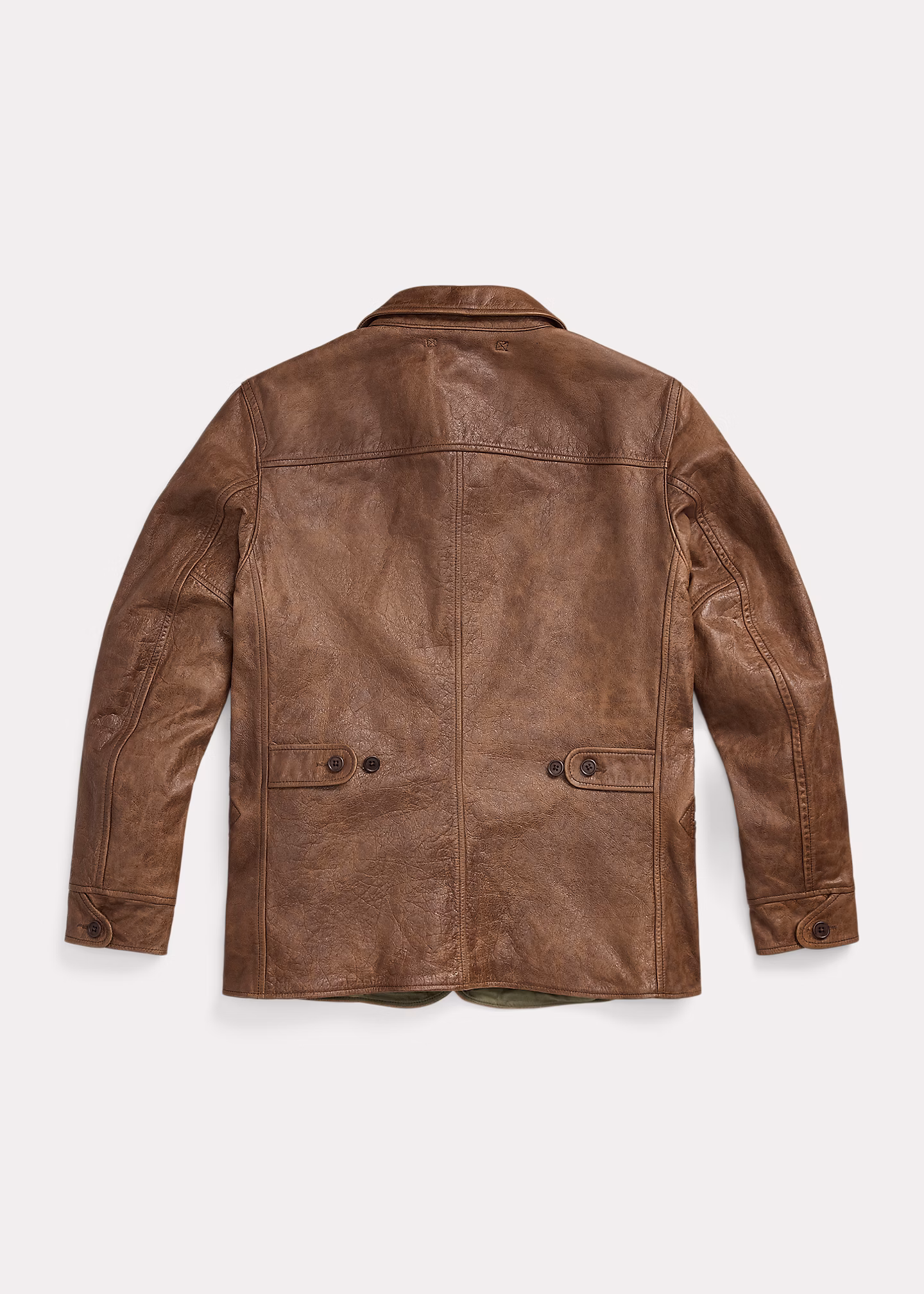 3/4-Jacke aus Leder - RALPH LAUREN OUTLET