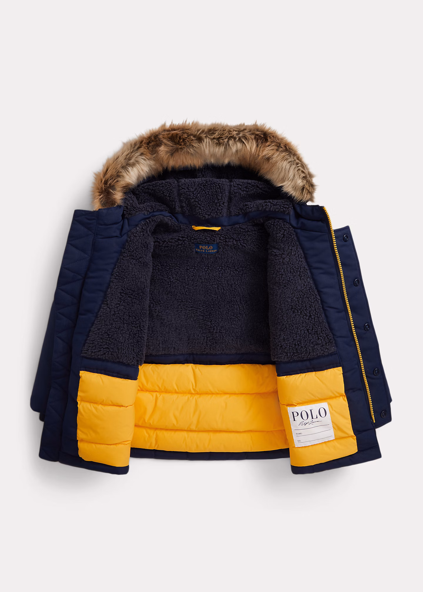 Daunenparka mit Kunstpelzbesatz - RALPH LAUREN OUTLET
