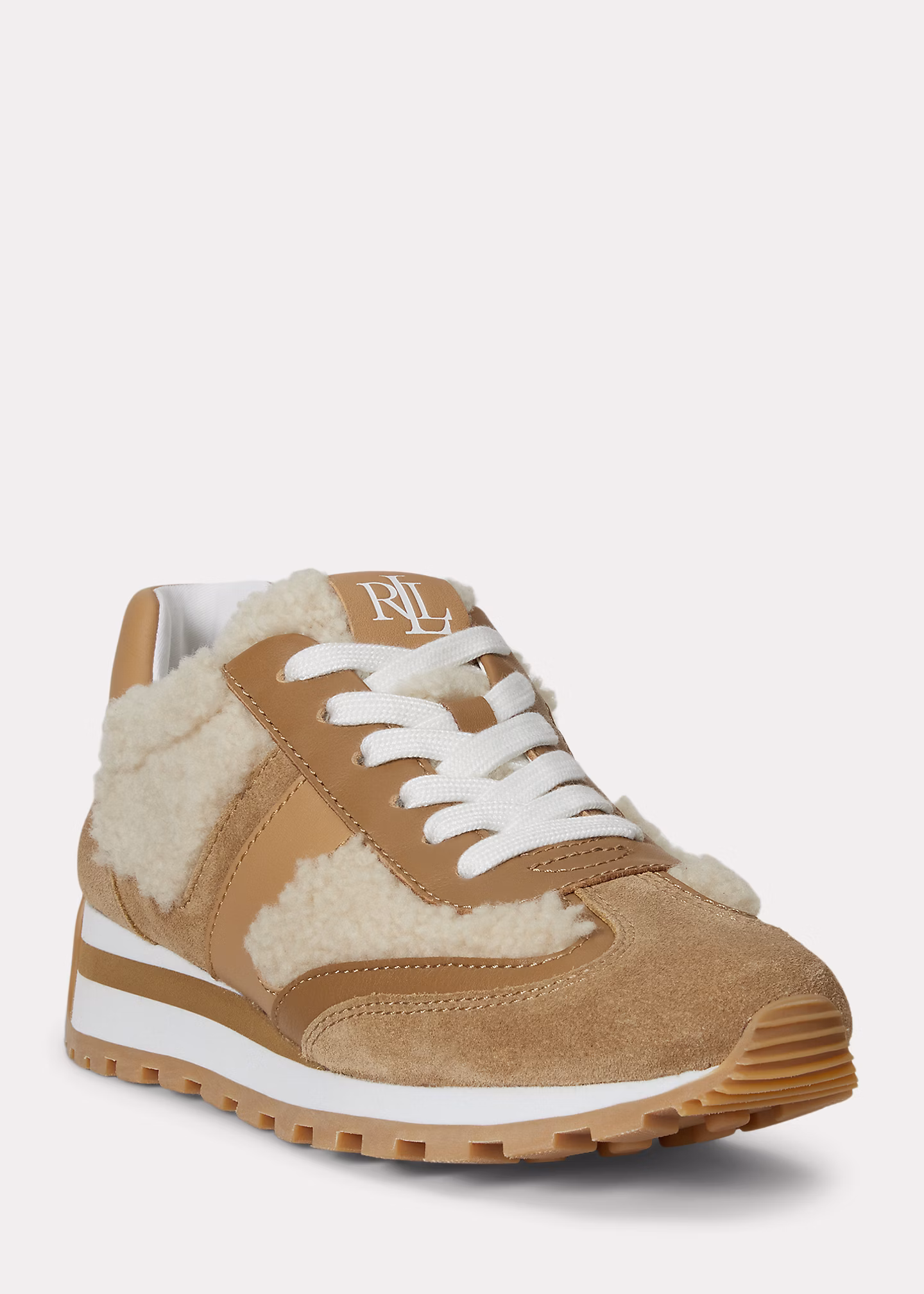 Wildledersneaker Dani mit Lammfellbesatz - RALPH LAUREN OUTLET