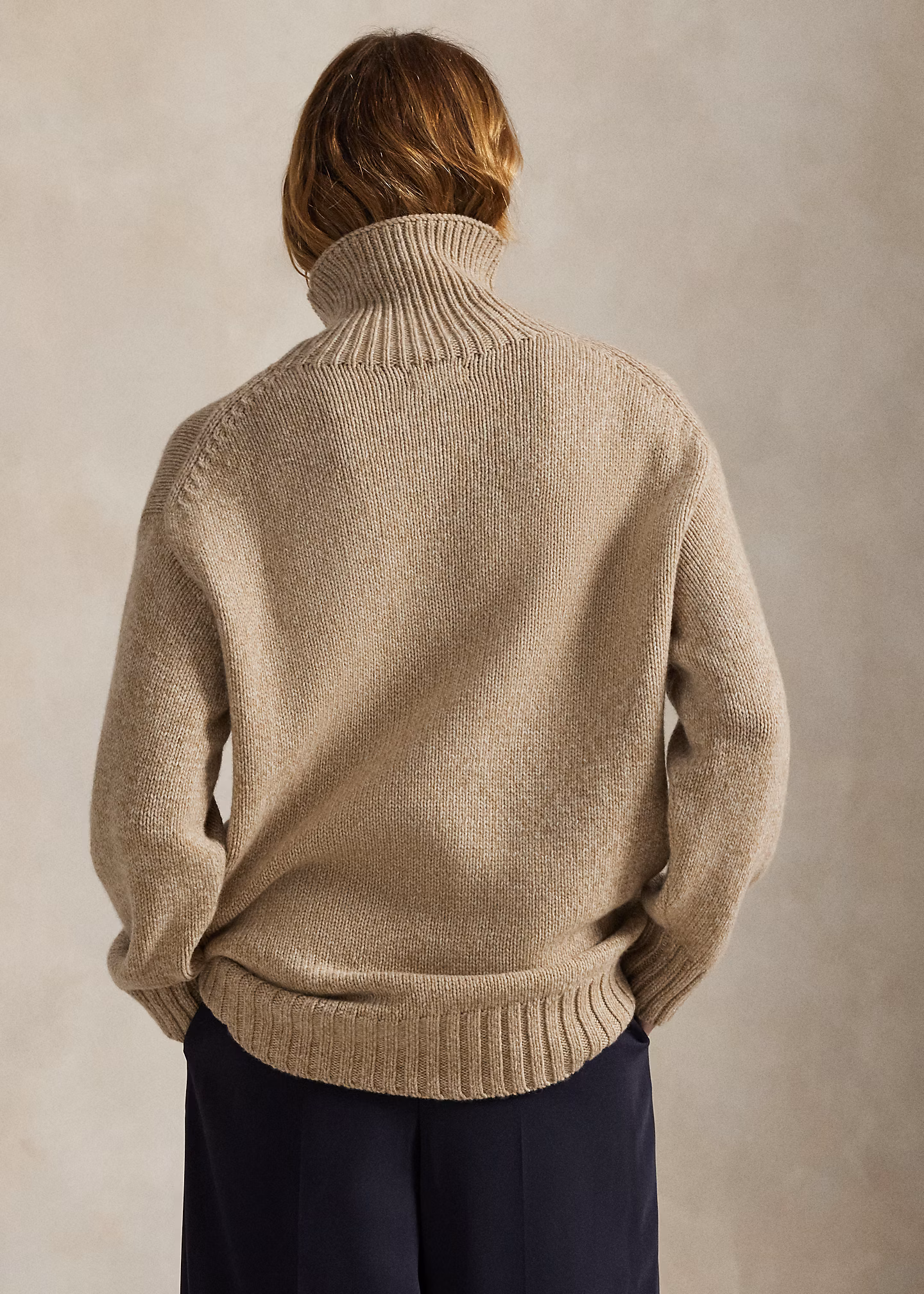 Woll-Kaschmir-Rollkragenpullover - RALPH LAUREN OUTLET