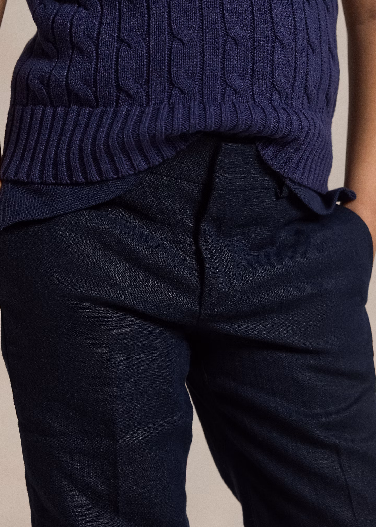 Anzughose aus Leinen - RALPH LAUREN OUTLET