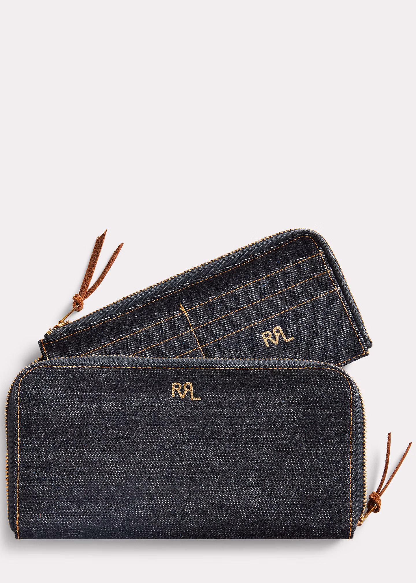 Denim-Reisebrieftasche in Indigo - RALPH LAUREN OUTLET