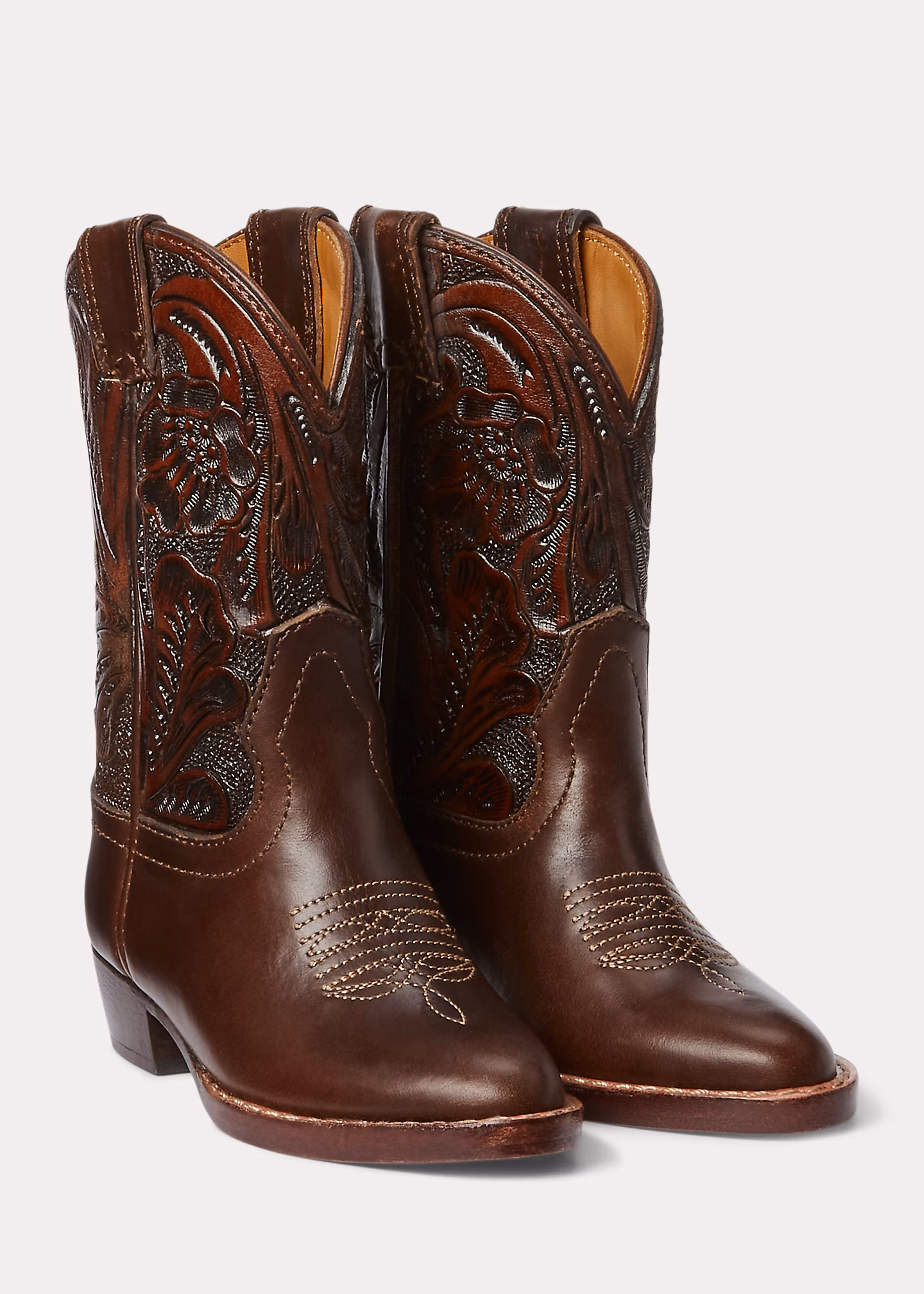 Mini-Lederstiefel Plainview - RALPH LAUREN OUTLET