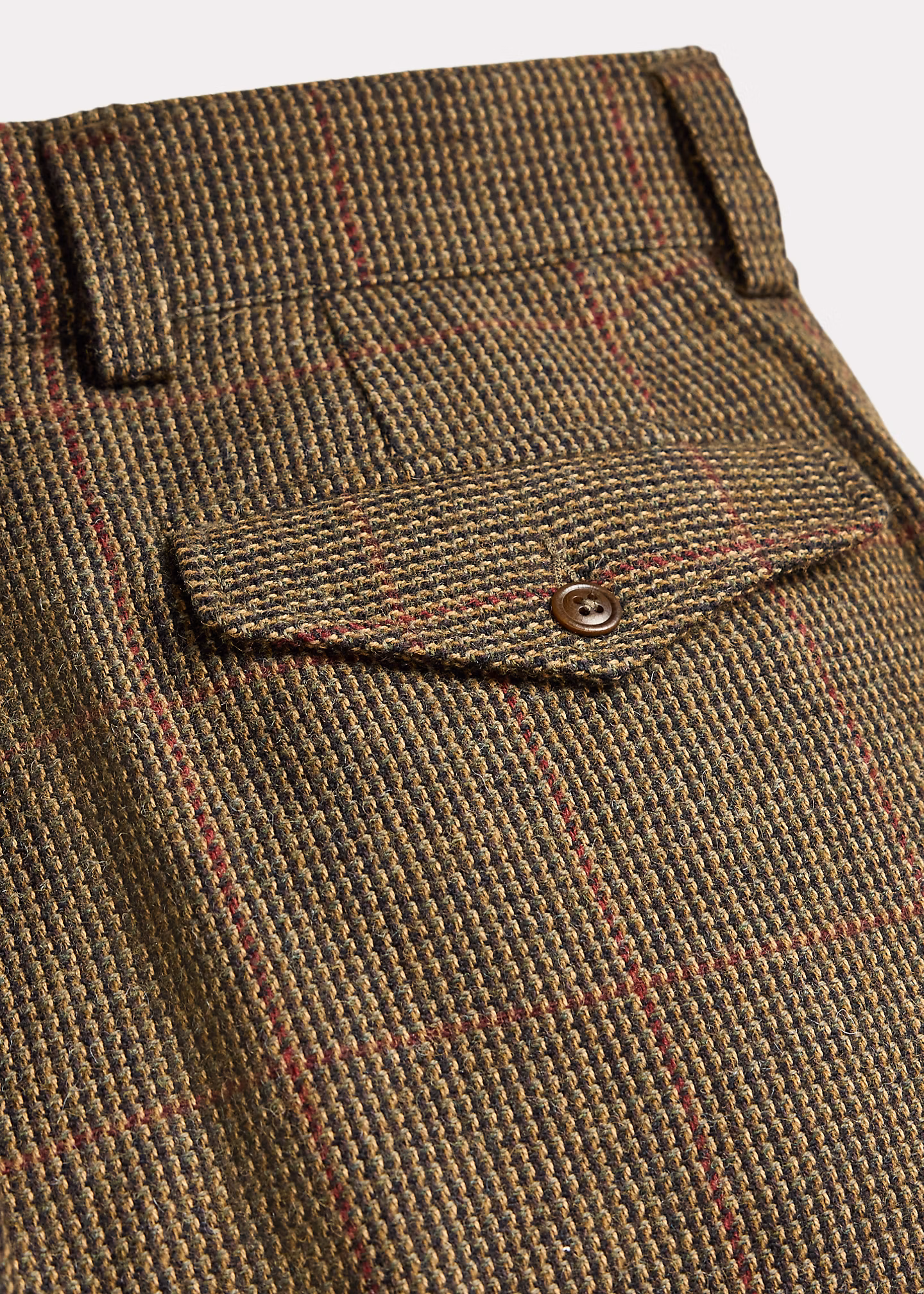 Tweedhose mit Windowpane-Karo - RALPH LAUREN OUTLET