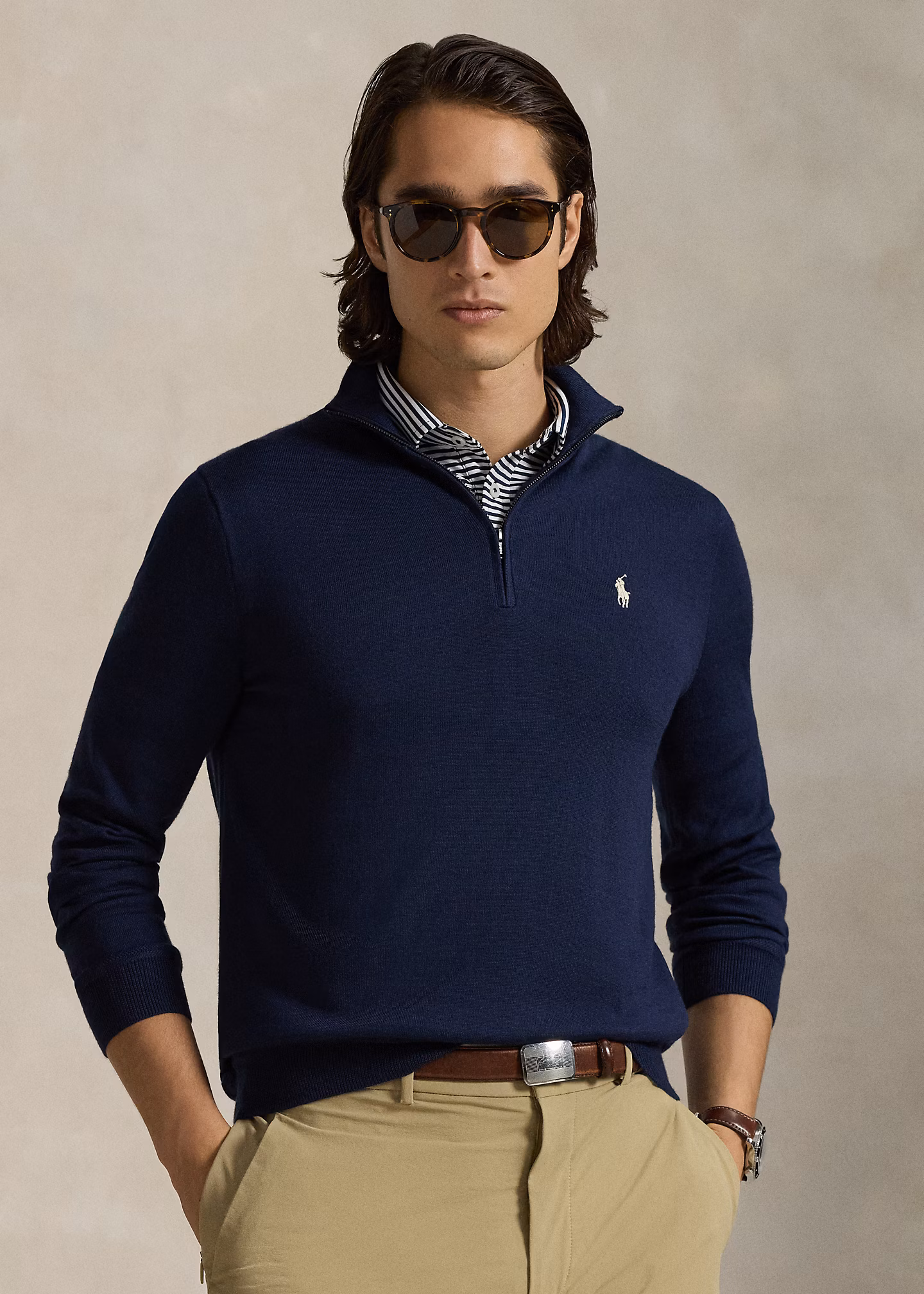 Performance-Pullover mit Reißverschluss - RALPH LAUREN OUTLET