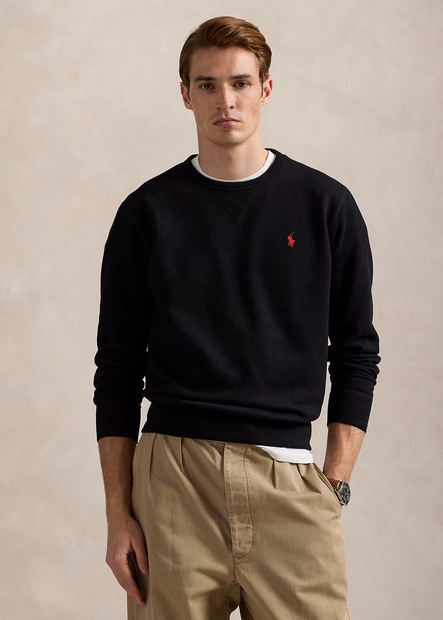 Das Sweatshirt RL aus Fleece - RALPH LAUREN OUTLET