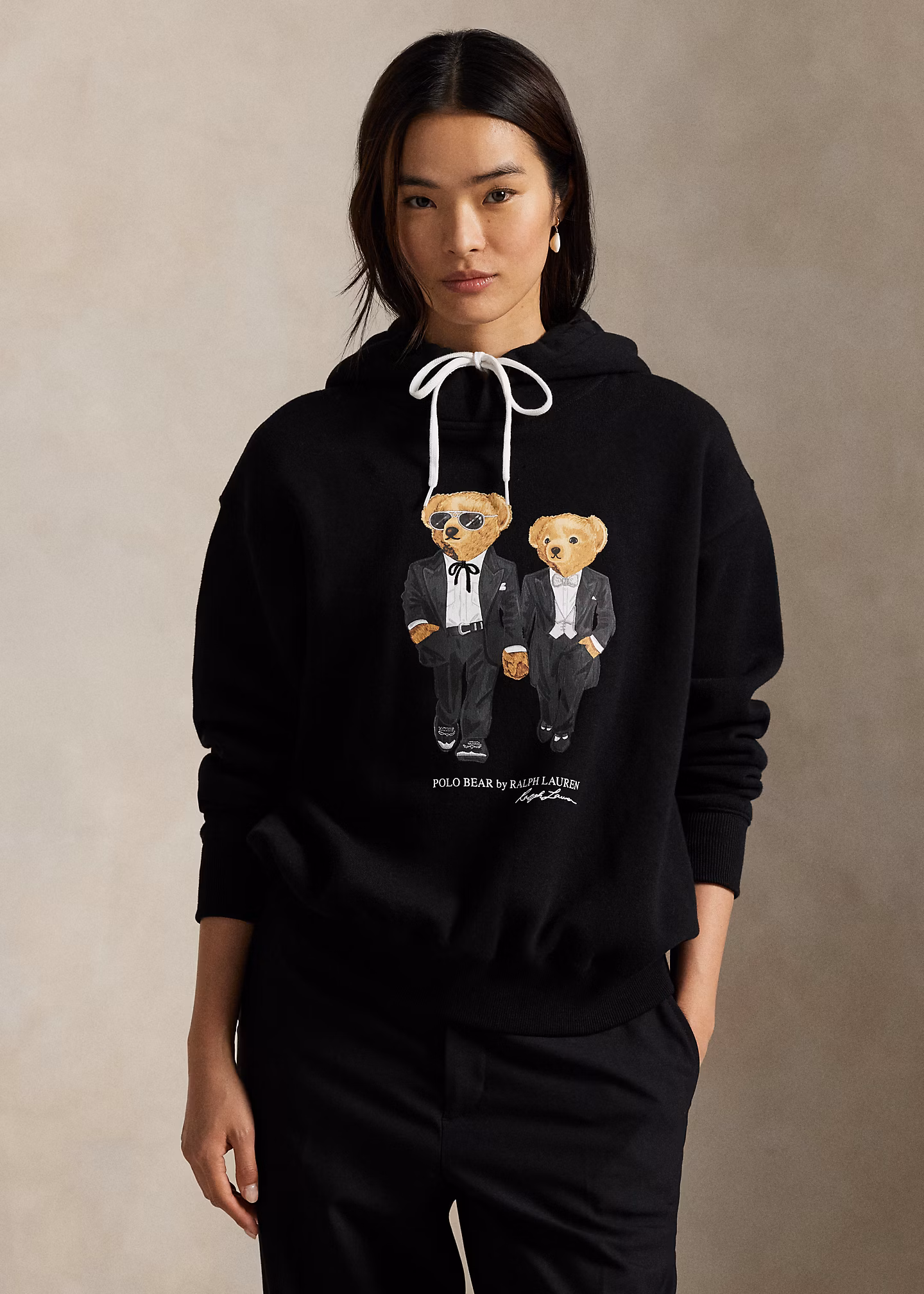Hoodie mit Ralph & Ricky Tuxedo Bear - RALPH LAUREN OUTLET