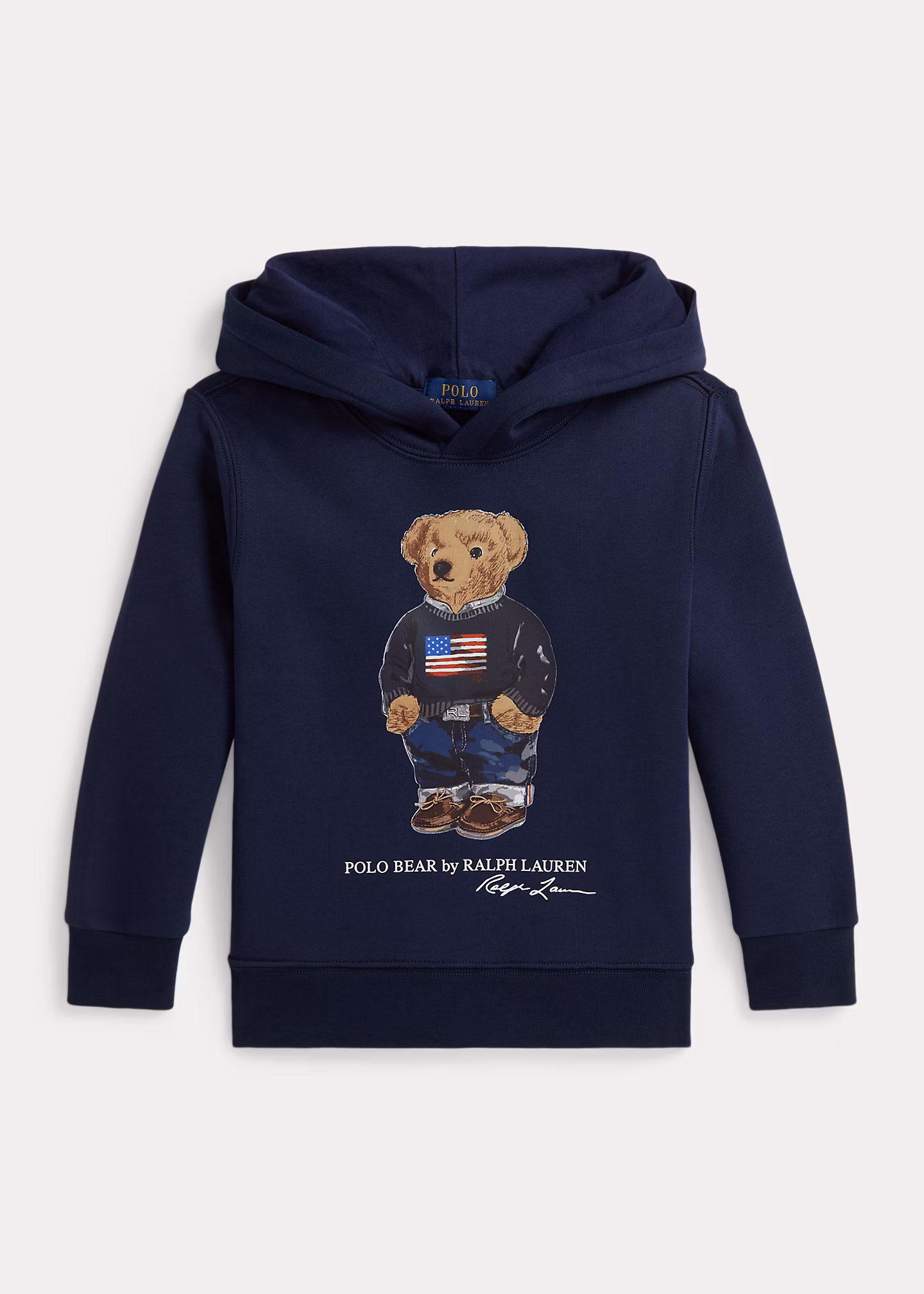 Fleece-Pullover mit Polo Bear - RALPH LAUREN OUTLET