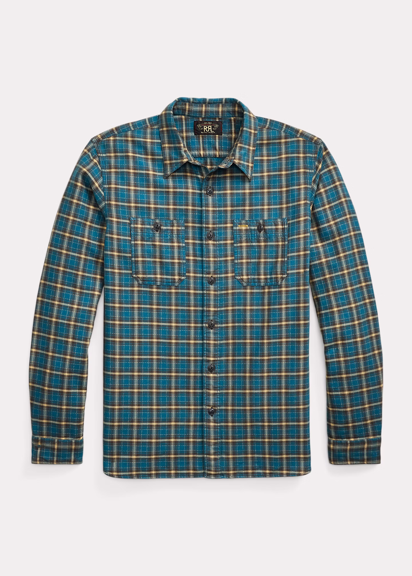 Kariertes Arbeitshemd aus Twill - RALPH LAUREN OUTLET