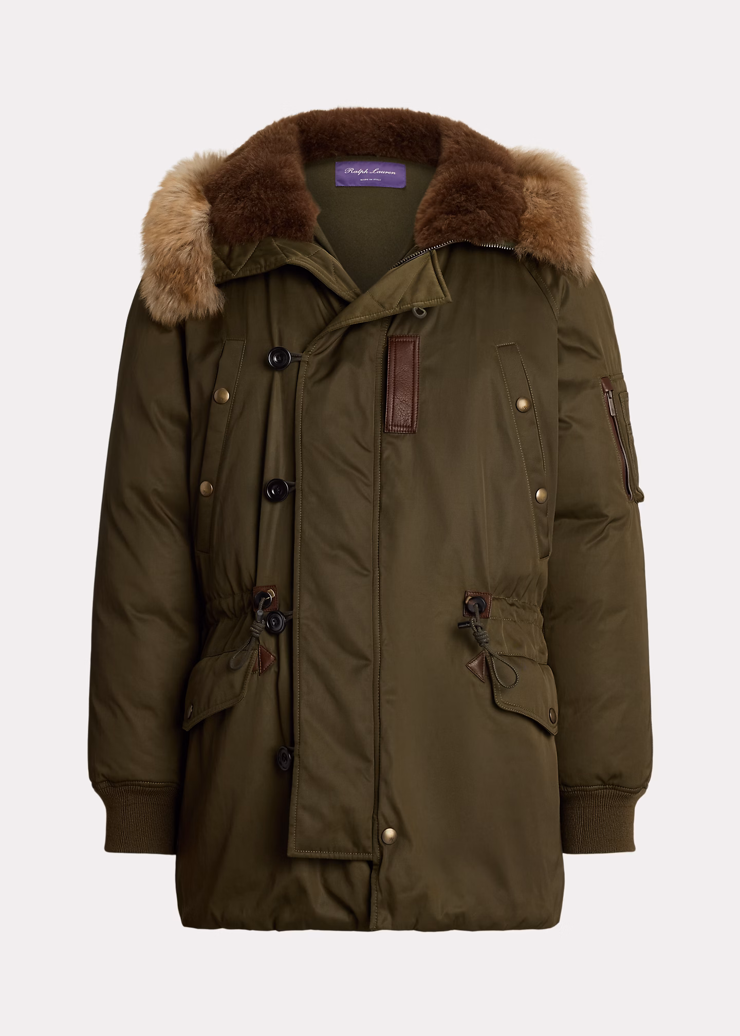 Daunenparka mit Lammfellbesatz - RALPH LAUREN OUTLET