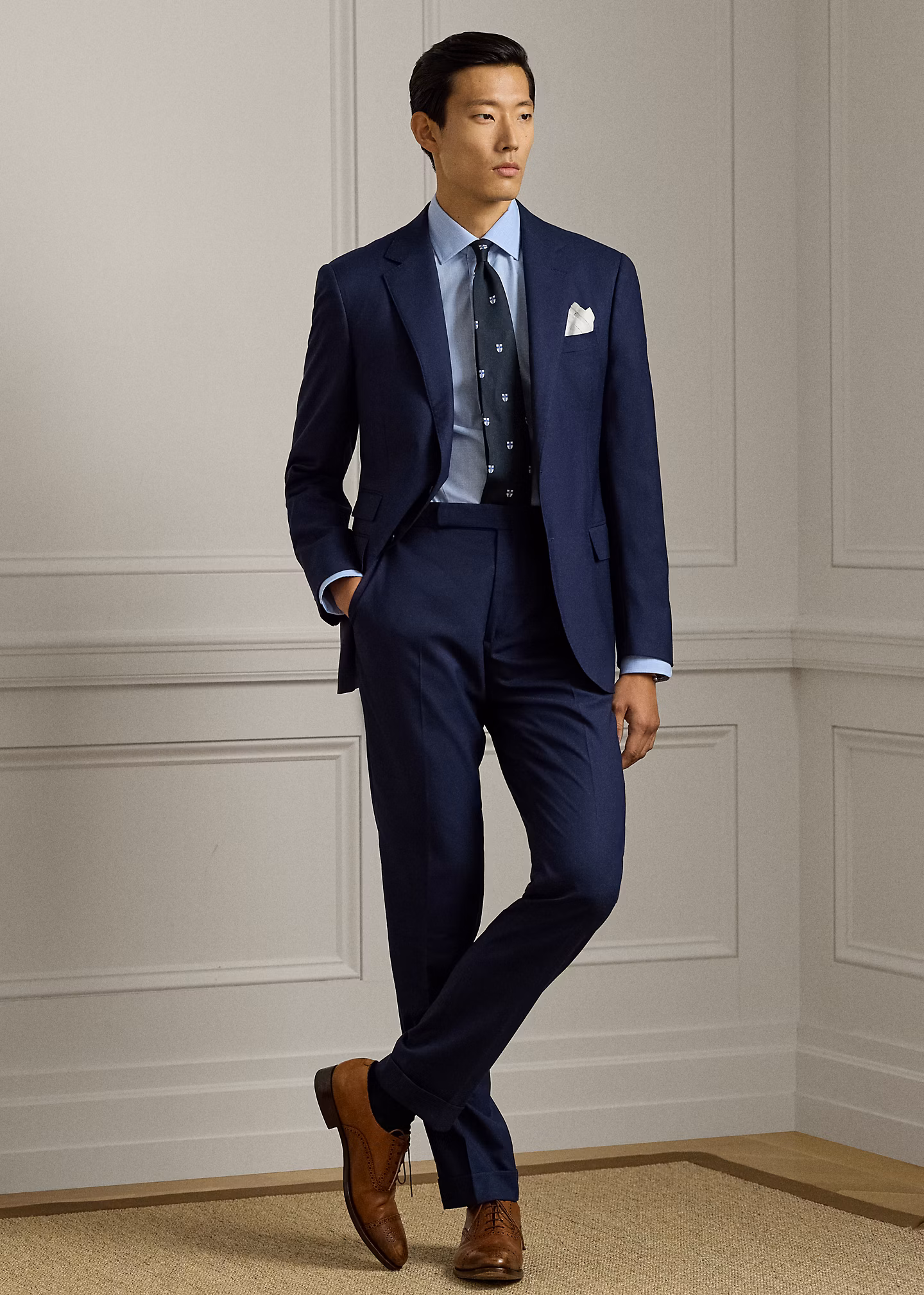 Twillhemd mit Mini-Glencheck-Muster - RALPH LAUREN OUTLET