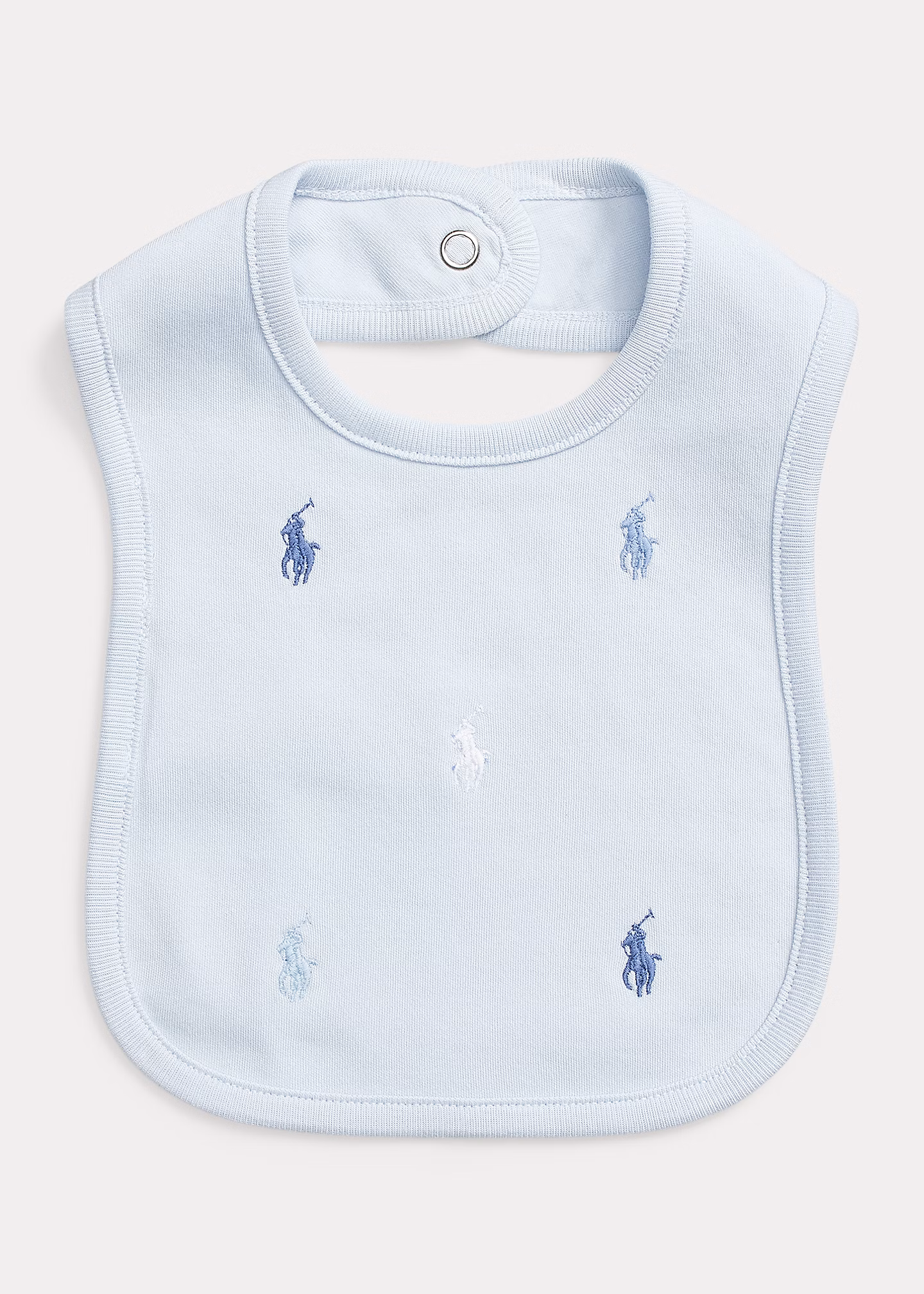 Baumwoll-Lätzchen mit Polo Pony - RALPH LAUREN OUTLET