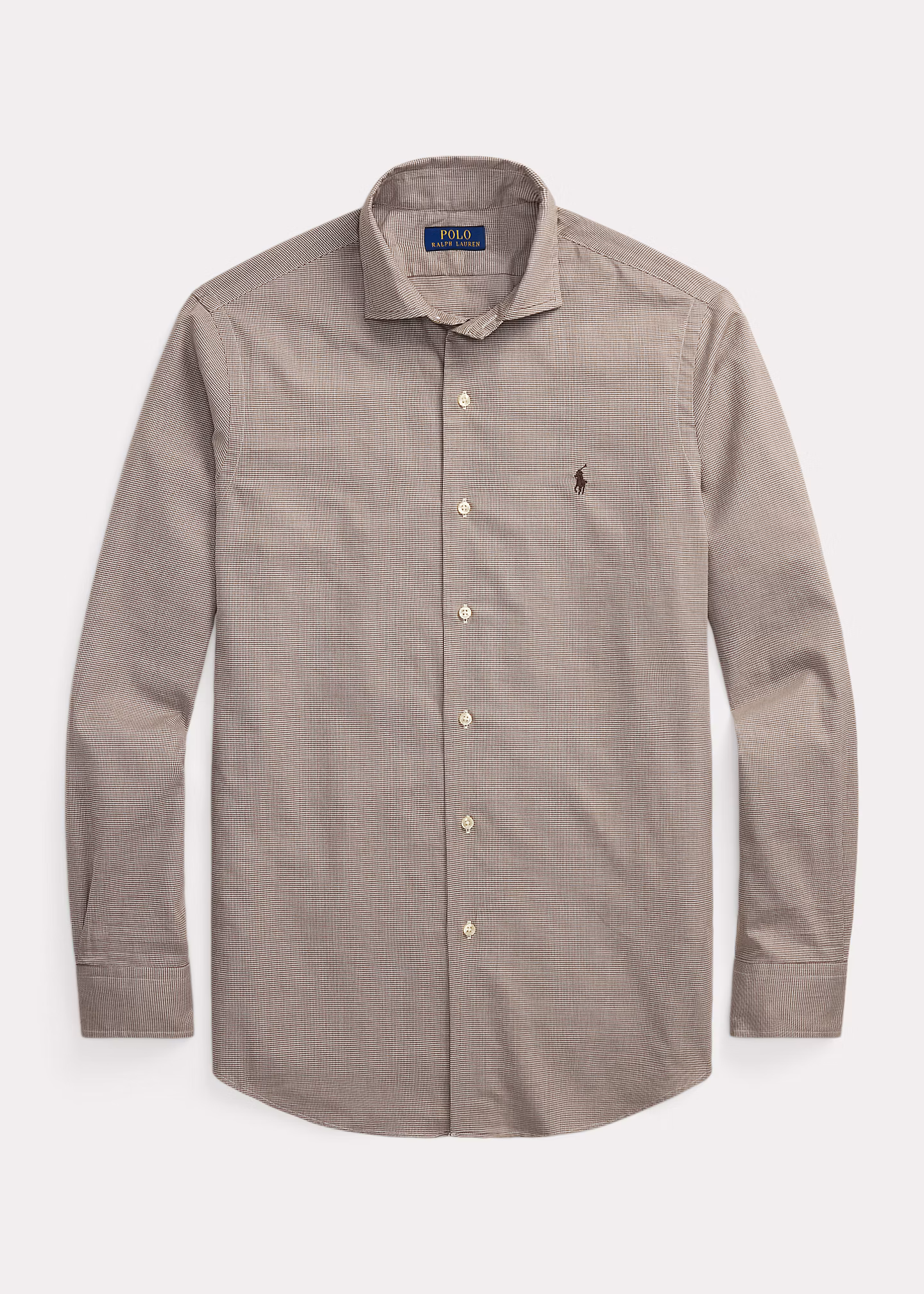 Custom-Fit Hahnentritt-Twillhemd - RALPH LAUREN OUTLET