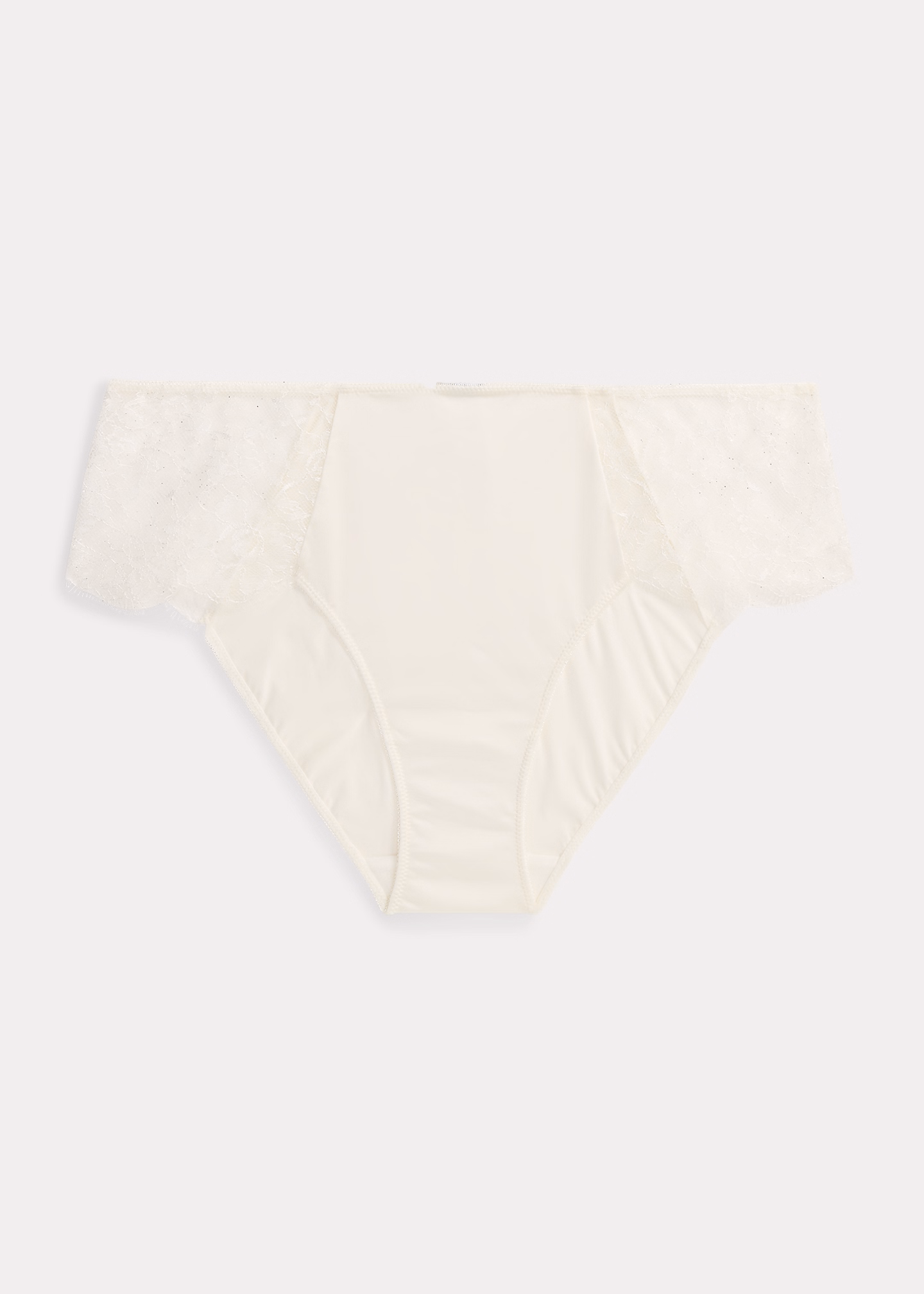 Hipster-Slip aus Satin und Spitze - RALPH LAUREN OUTLET