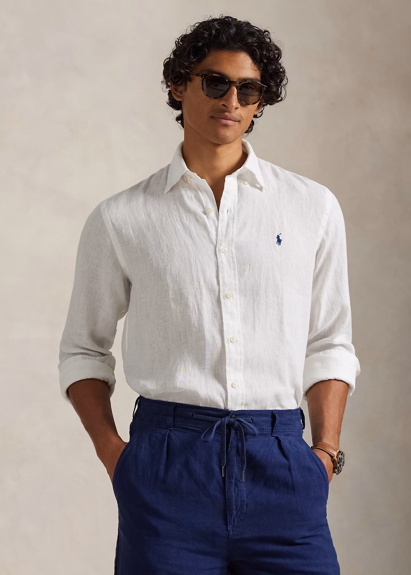 Custom-Fit Leinenhemd - RALPH LAUREN OUTLET