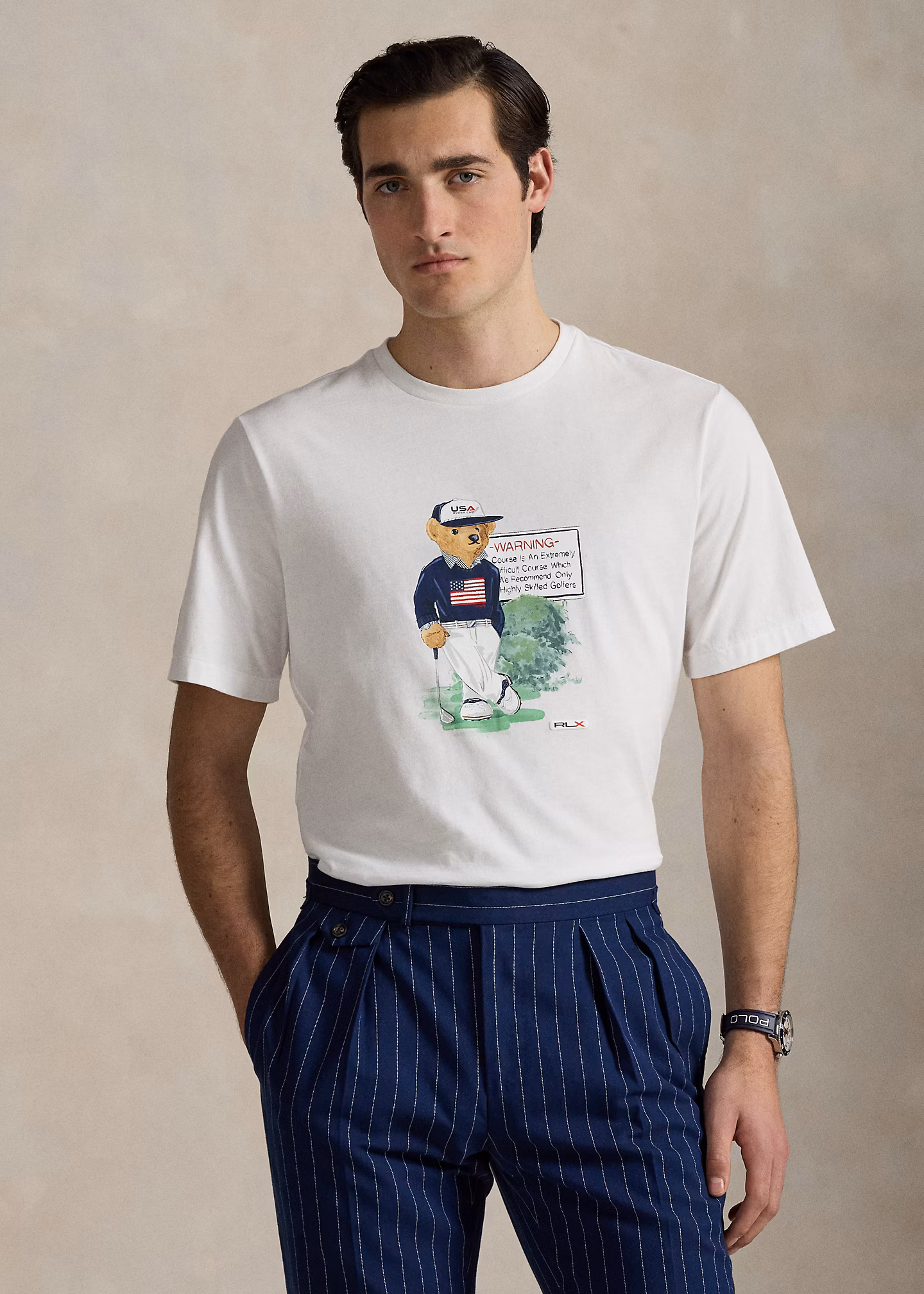 T-Shirt U.S. Ryder Cup mit Polo Bear - RALPH LAUREN OUTLET
