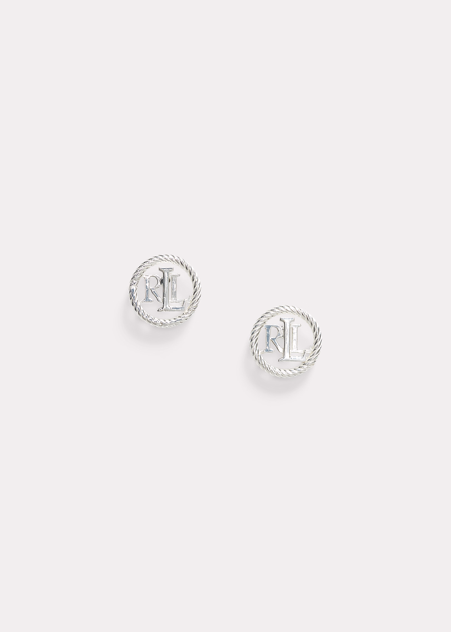 Logo-Ohrstecker aus Sterlingsilber - RALPH LAUREN OUTLET