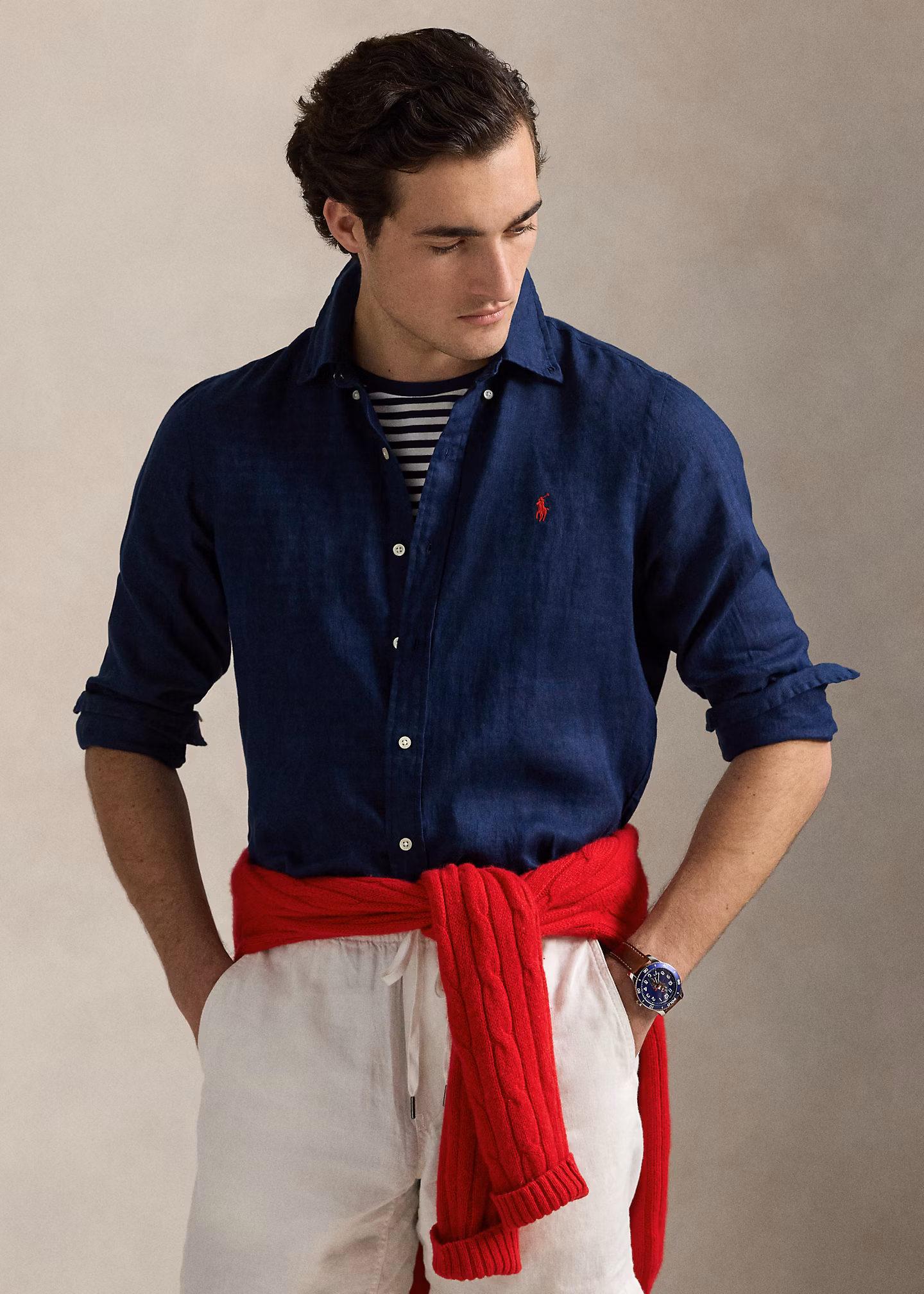 Custom-Fit Leinenhemd - RALPH LAUREN OUTLET