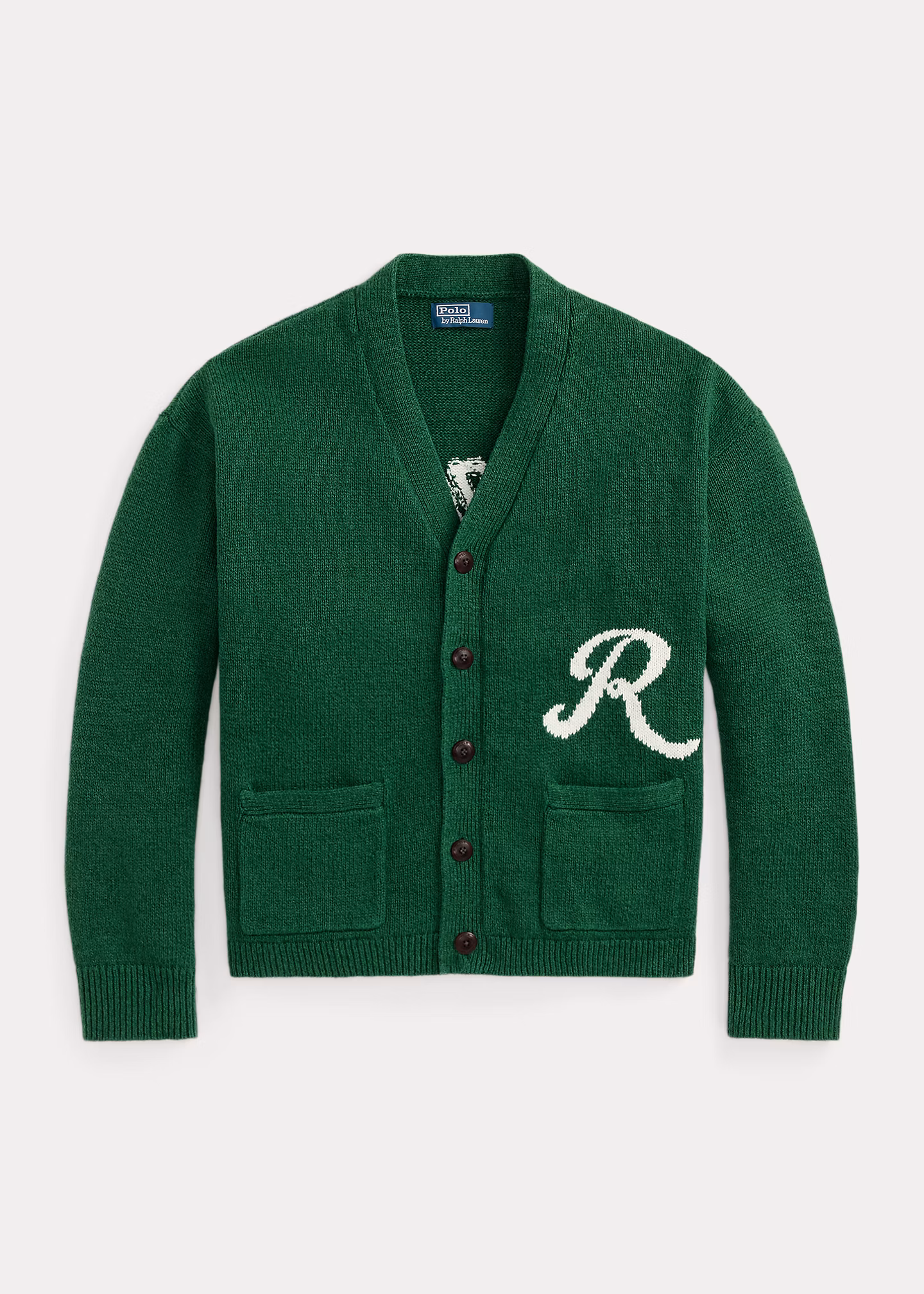 Die Strickjacke Ralph mit Logo - RALPH LAUREN OUTLET