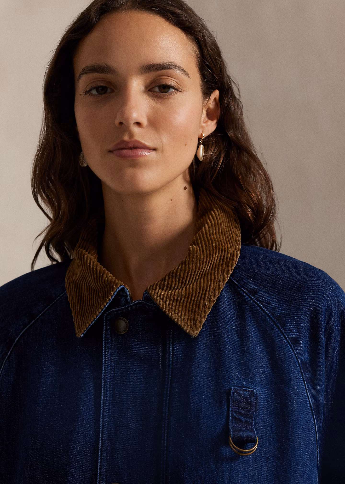 Steppjacke aus Denim - RALPH LAUREN OUTLET