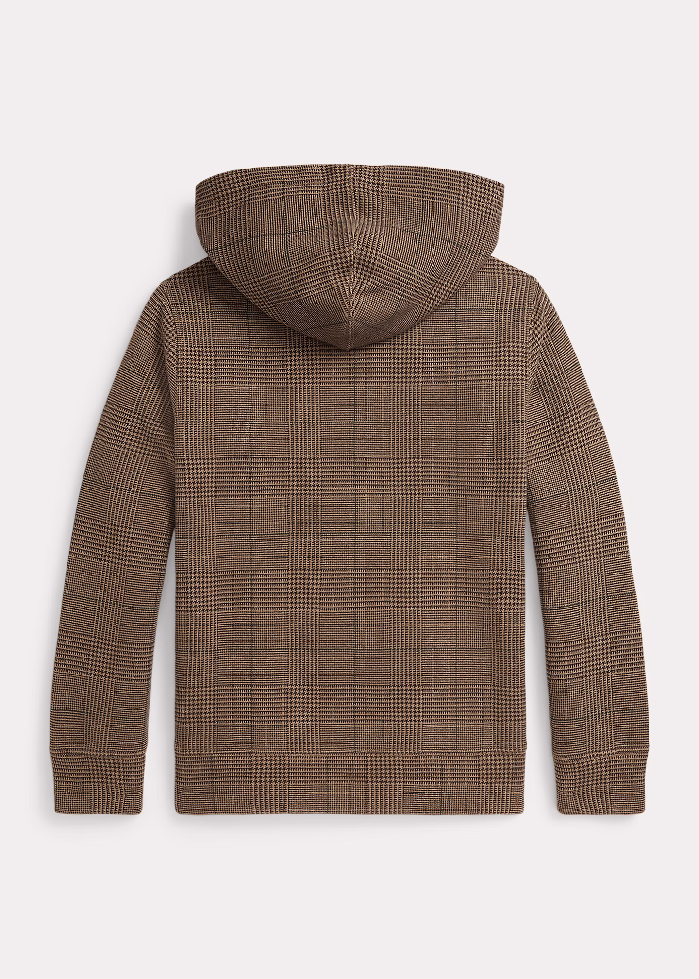 Glencheck-Kapuzenpullover aus Fleece - RALPH LAUREN OUTLET