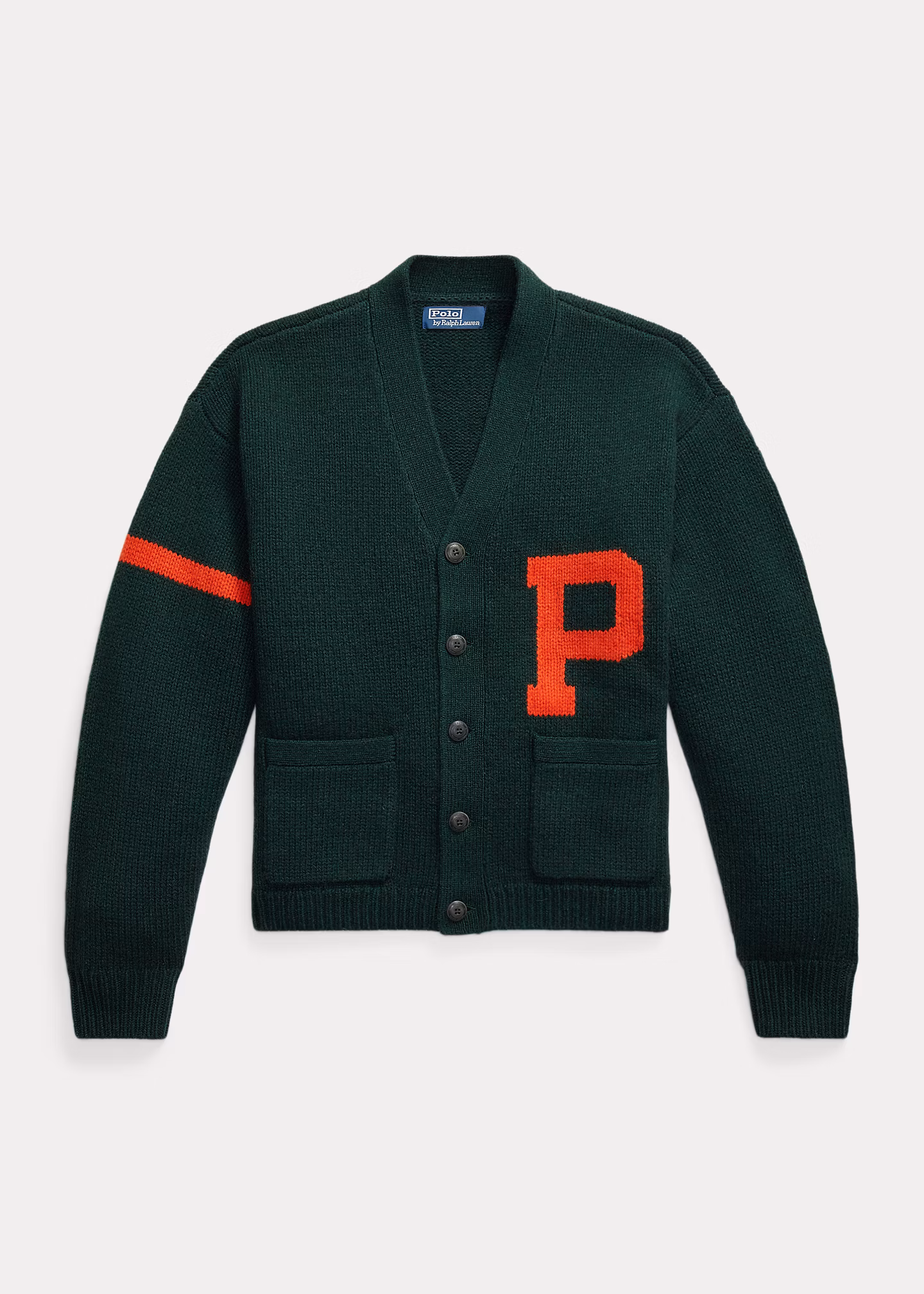 College-Strickjacke mit V-Ausschnitt - RALPH LAUREN OUTLET