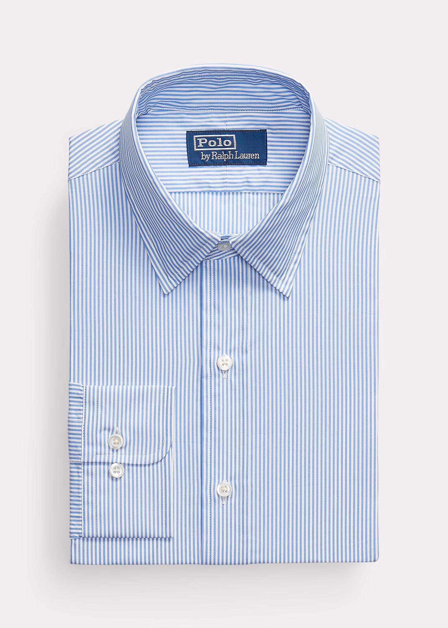 Gestreiftes Classic-Fit Popelinehemd - RALPH LAUREN OUTLET