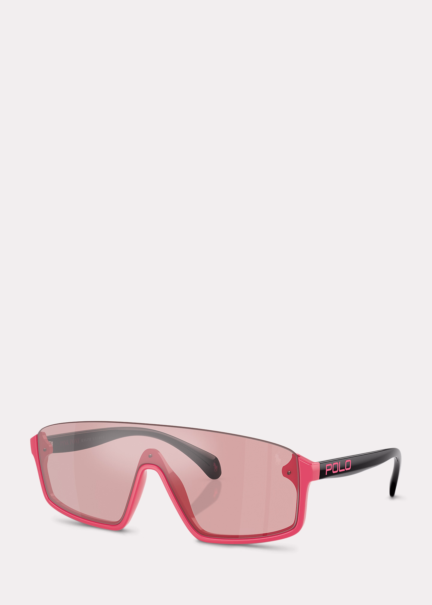 Schild-Sonnenbrille mit Pink Pony - RALPH LAUREN OUTLET