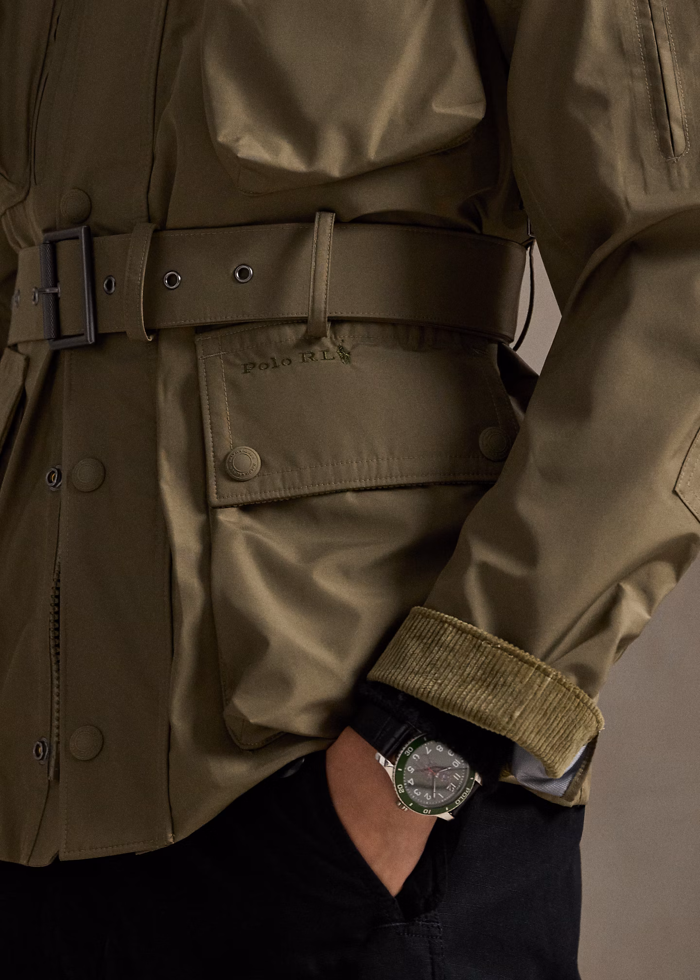 Utility-Jacke mit Gürtel - RALPH LAUREN OUTLET