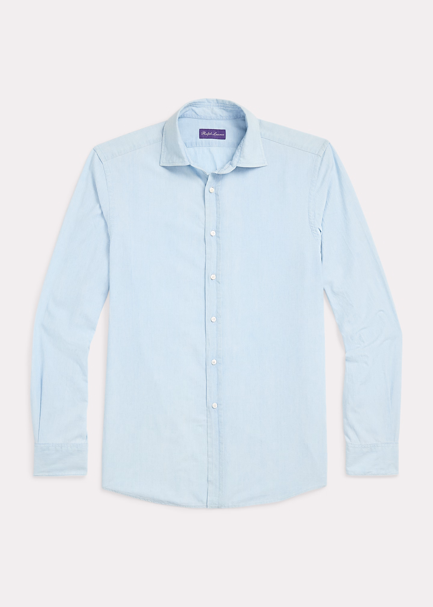 Hemd aus vorgewaschenem Chambray - RALPH LAUREN OUTLET