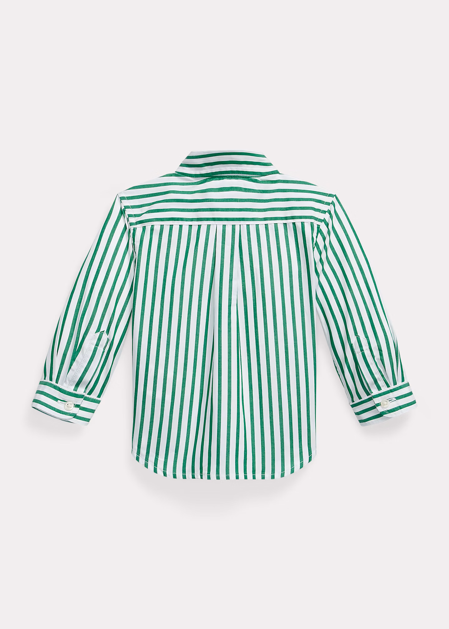 Gestreiftes Hemd aus Baumwollpopeline - RALPH LAUREN OUTLET