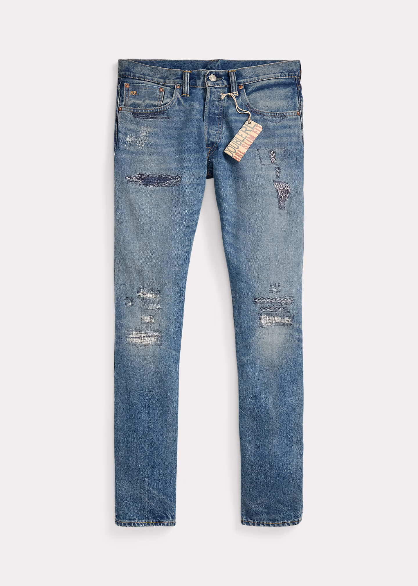 Slim-Fit Selvedge-Jeans Claremont - RALPH LAUREN OUTLET