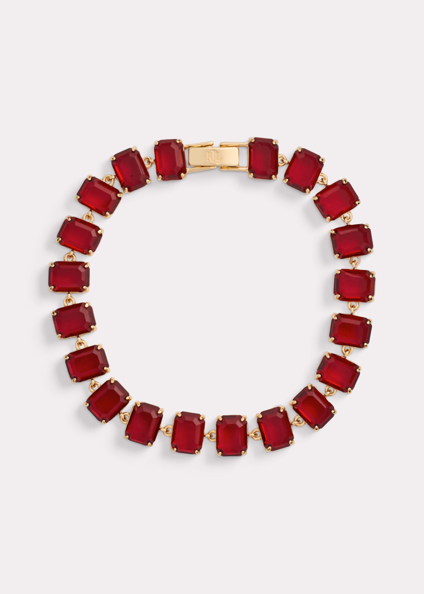 Vergoldetes Tennisarmband mit Steinen - RALPH LAUREN OUTLET