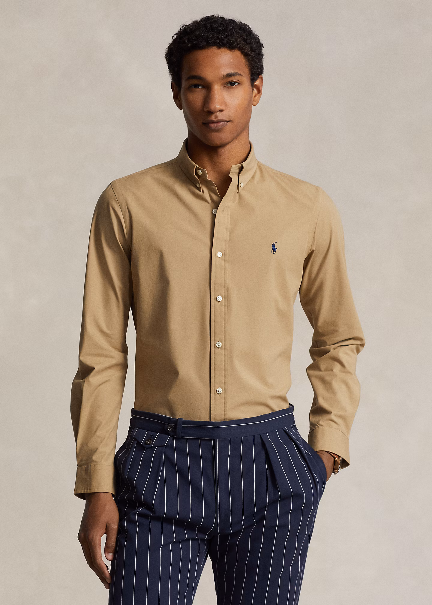 Slim-Fit Hemd aus Stretchpopeline - RALPH LAUREN OUTLET