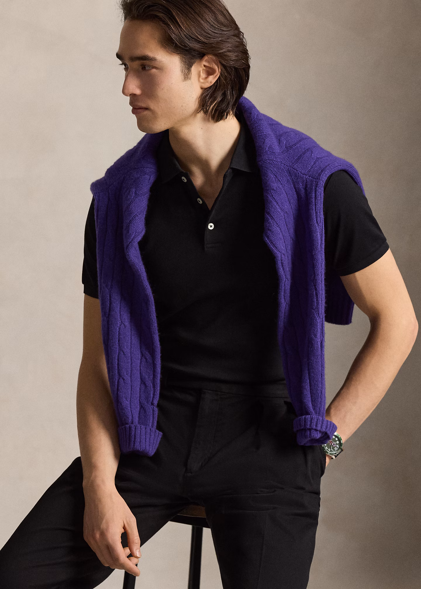 Weiches Slim-Fit Poloshirt - RALPH LAUREN OUTLET